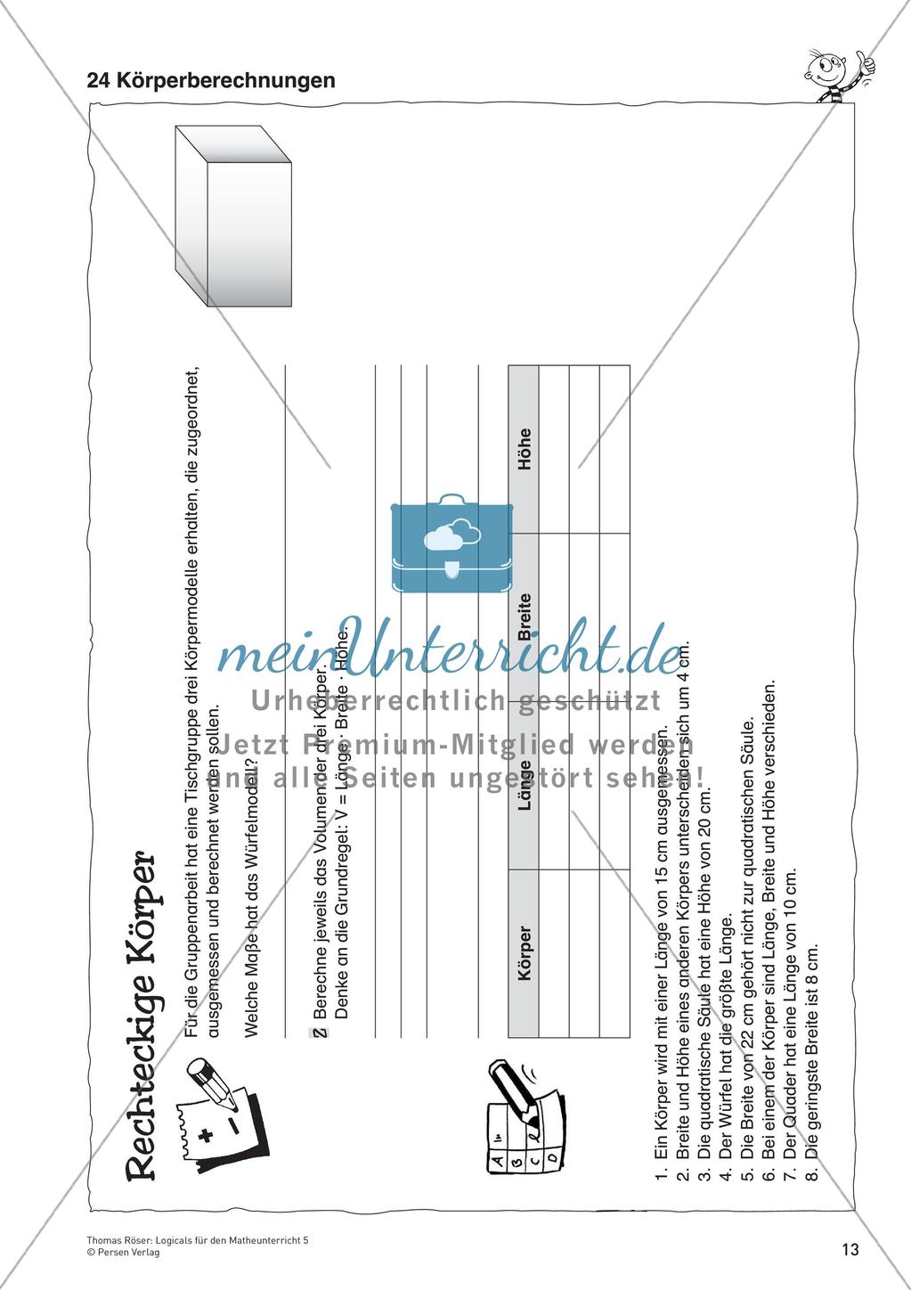 Logicals für den Mathematikunterricht: Geometrie Preview 15