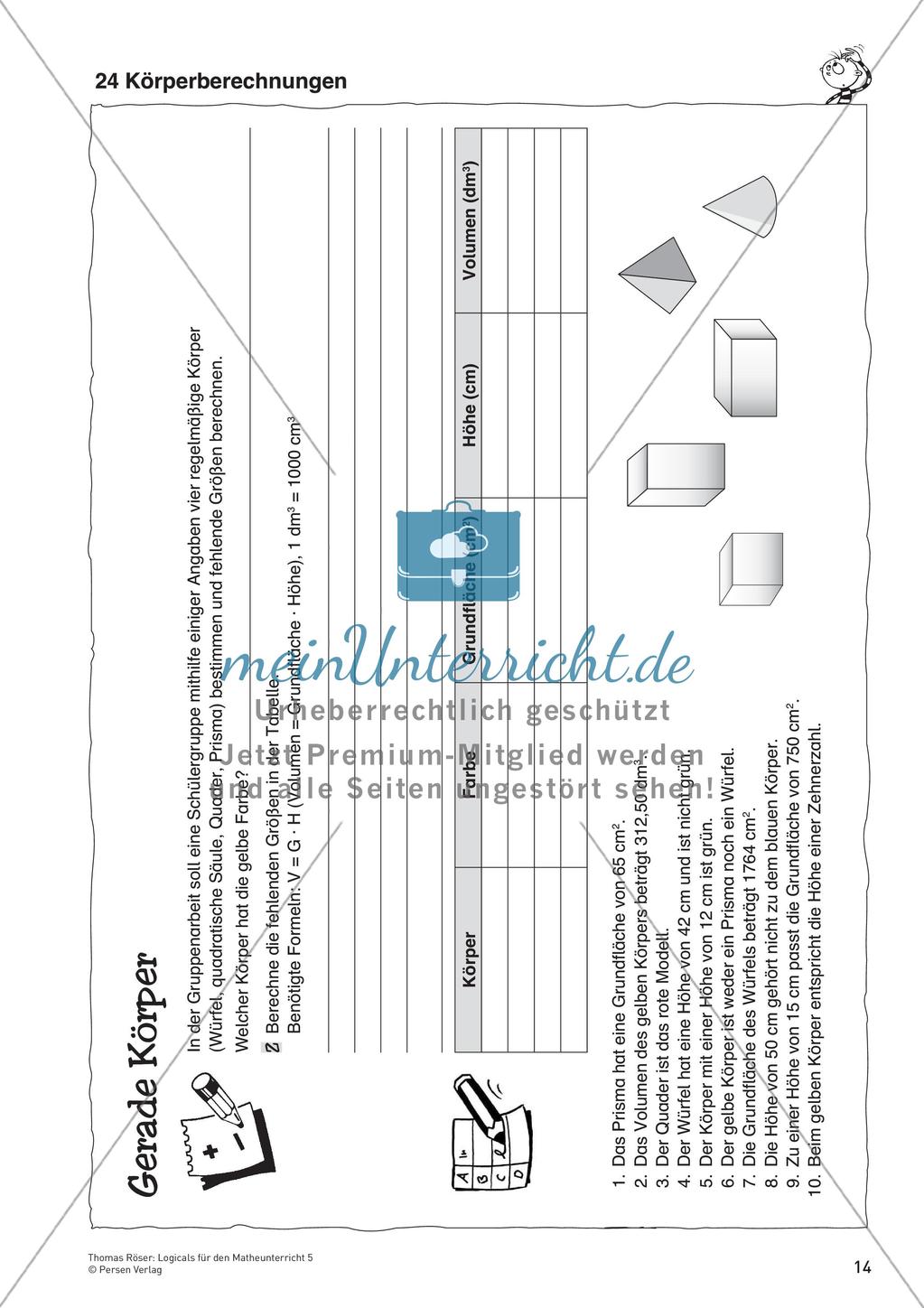 Logicals für den Mathematikunterricht: Geometrie Preview 16