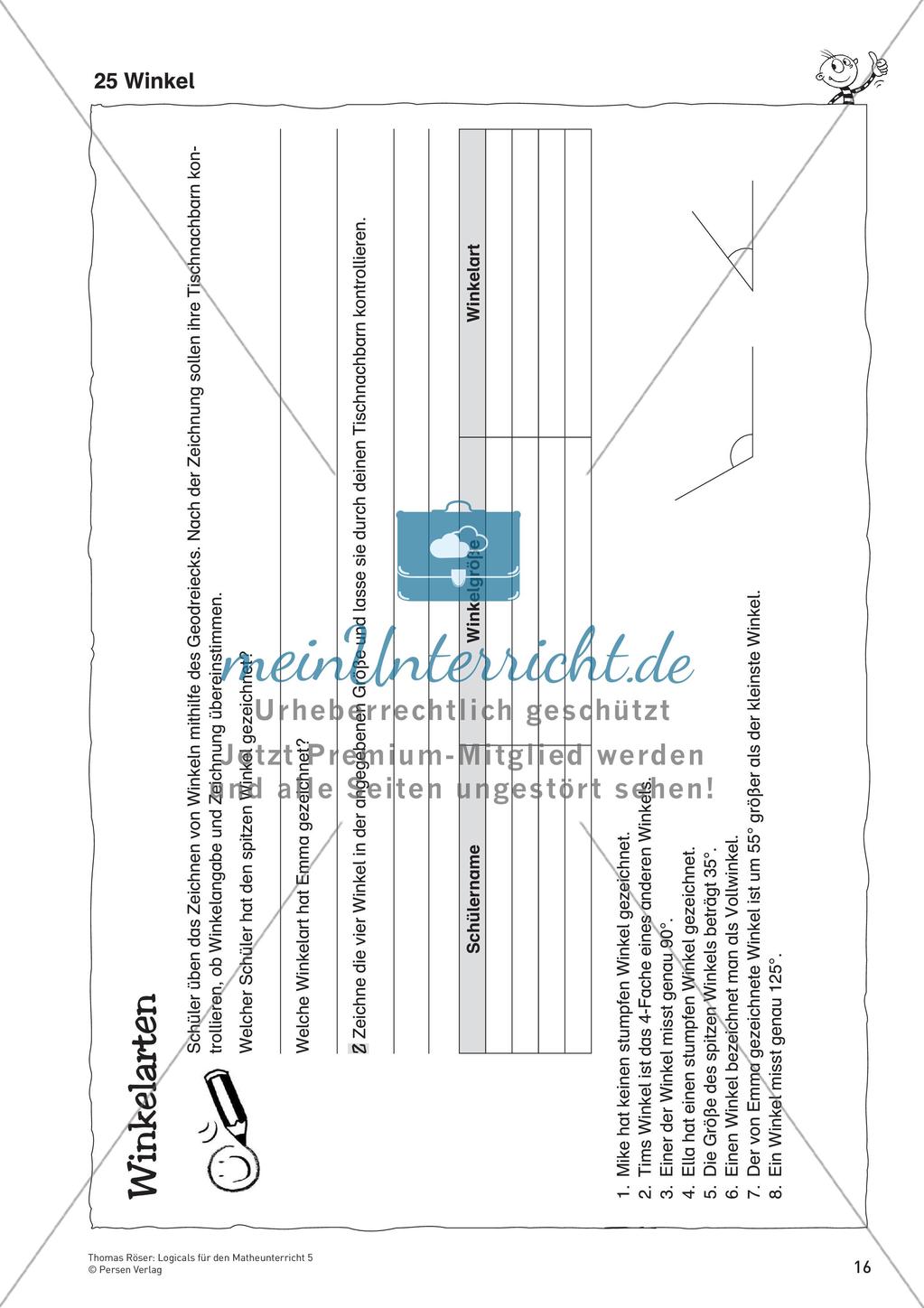 Logicals für den Mathematikunterricht: Geometrie Preview 18