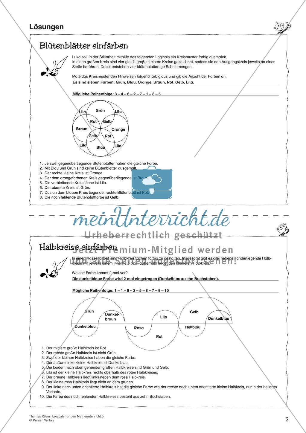 Logicals für den Mathematikunterricht: Geometrie Preview 5