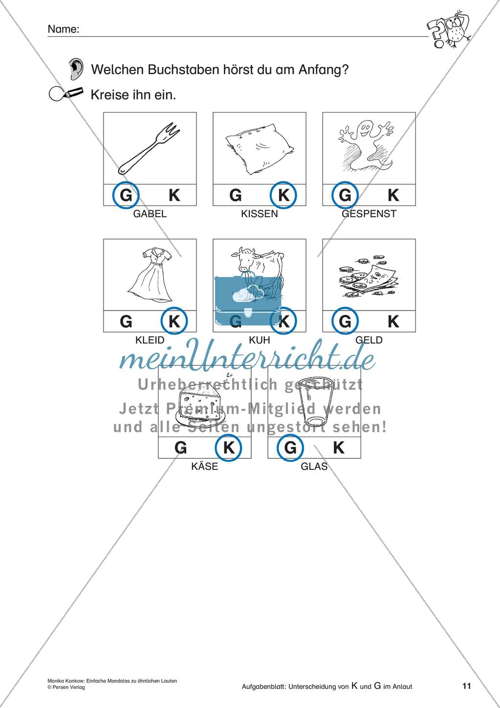 Einfache Mandalas zu ähnlichen Lauten Preview 13