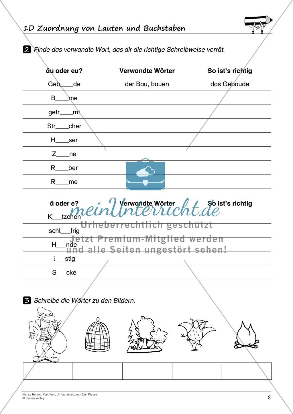 Die Vorsilben und die Umlautableitung Preview 10