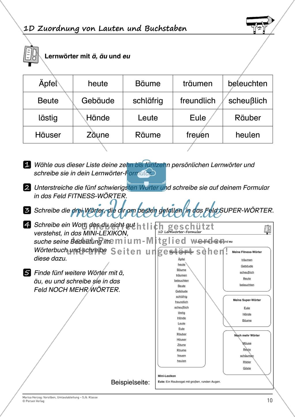 Die Vorsilben und die Umlautableitung Preview 12