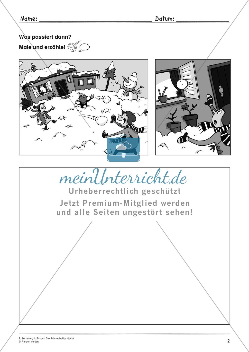 Bildergeschichte: Die Schneeballschlacht Preview 4