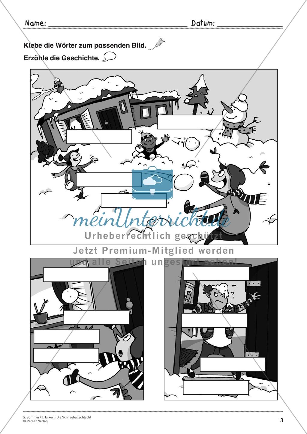 Bildergeschichte: Die Schneeballschlacht Preview 5
