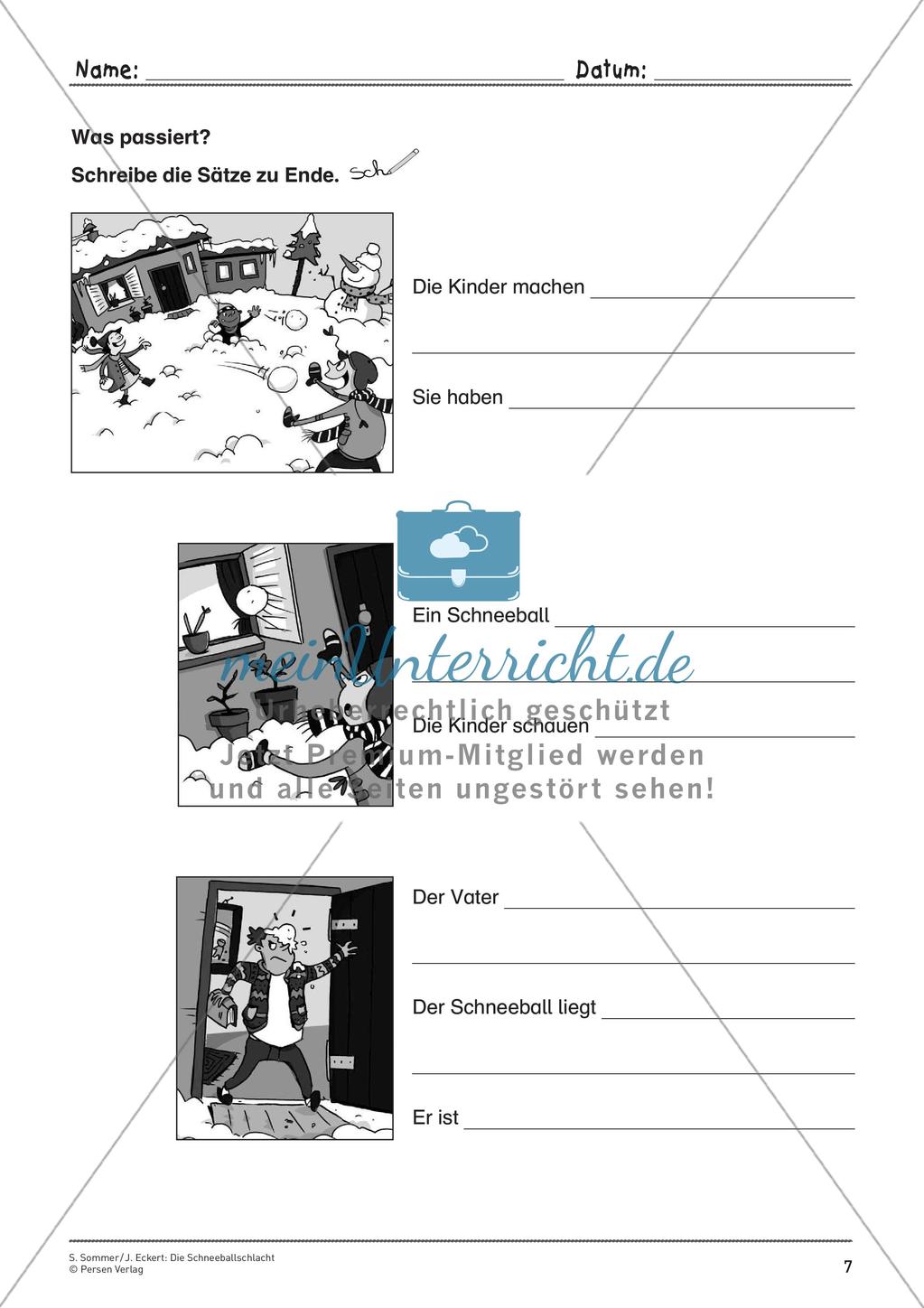 Bildergeschichte: Die Schneeballschlacht Preview 9