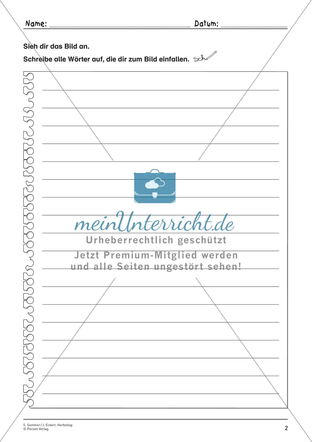 Das Wimmelbild Herbsttag Preview 4