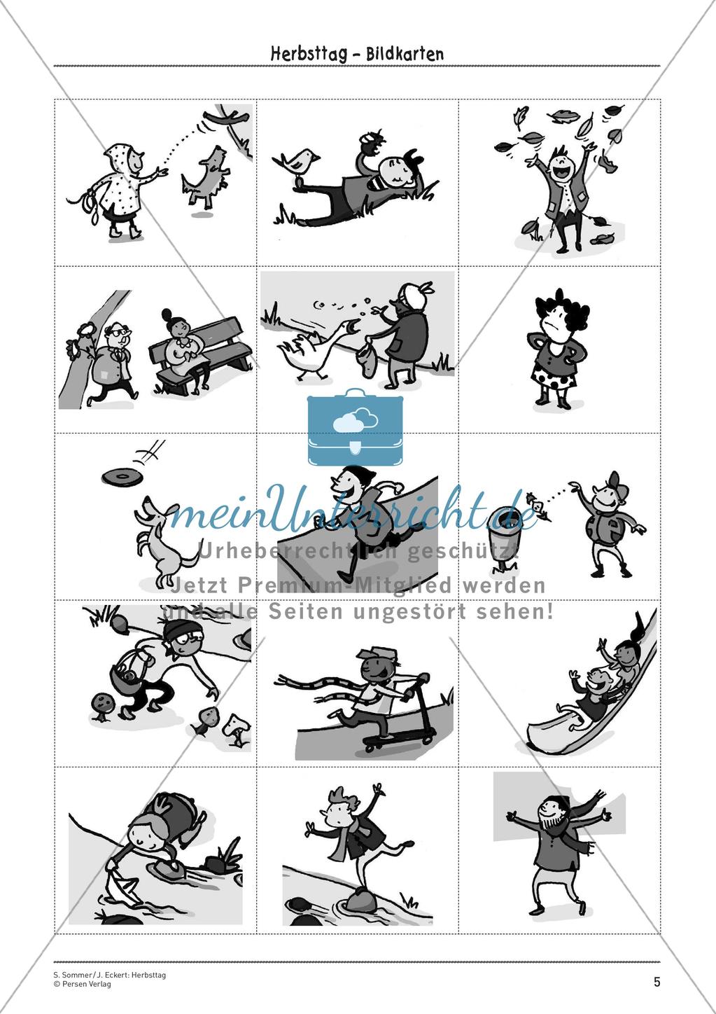 Das Wimmelbild Herbsttag Preview 7