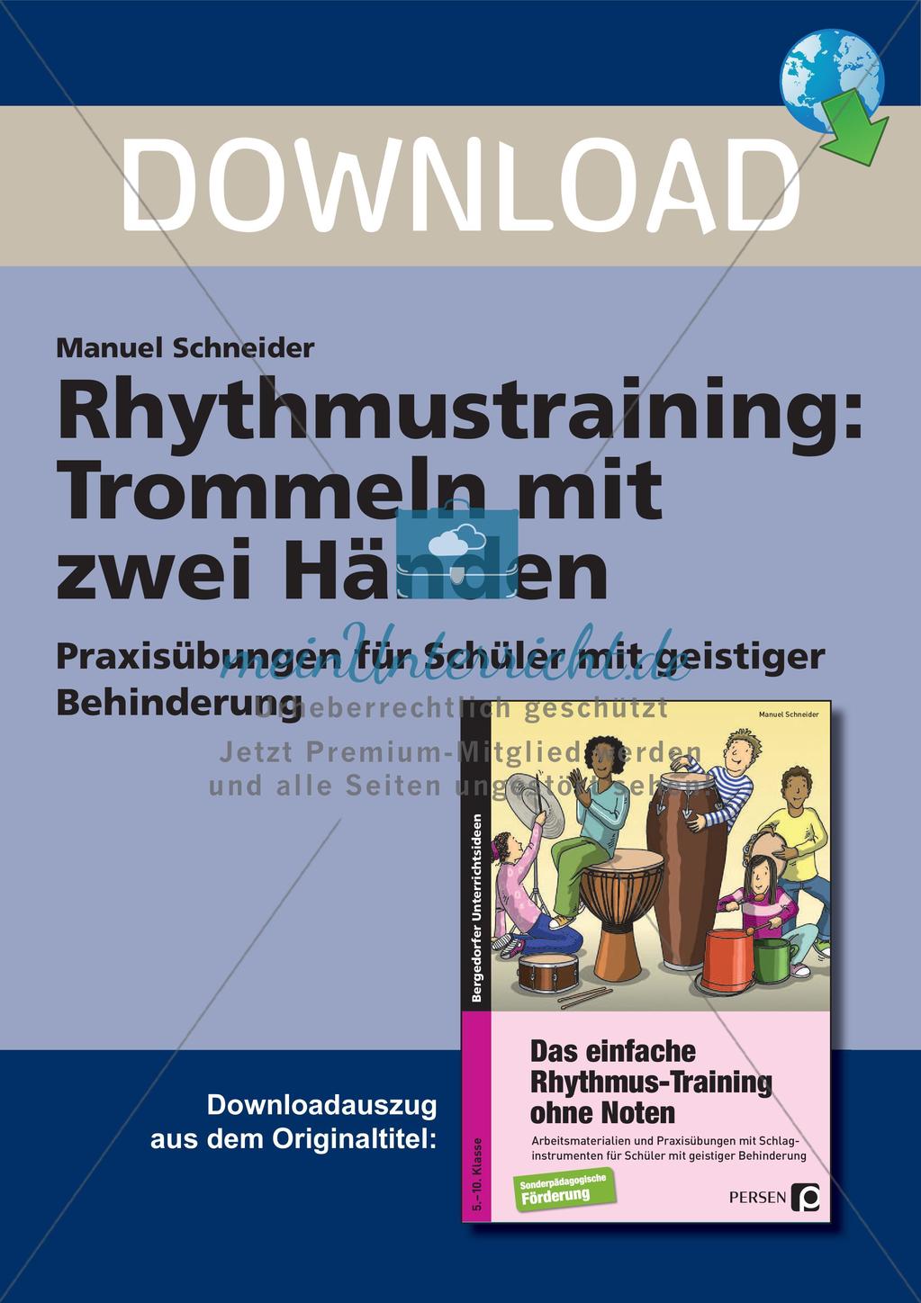 Rhythmustraining: Trommeln mit zwei Händen Preview 1
