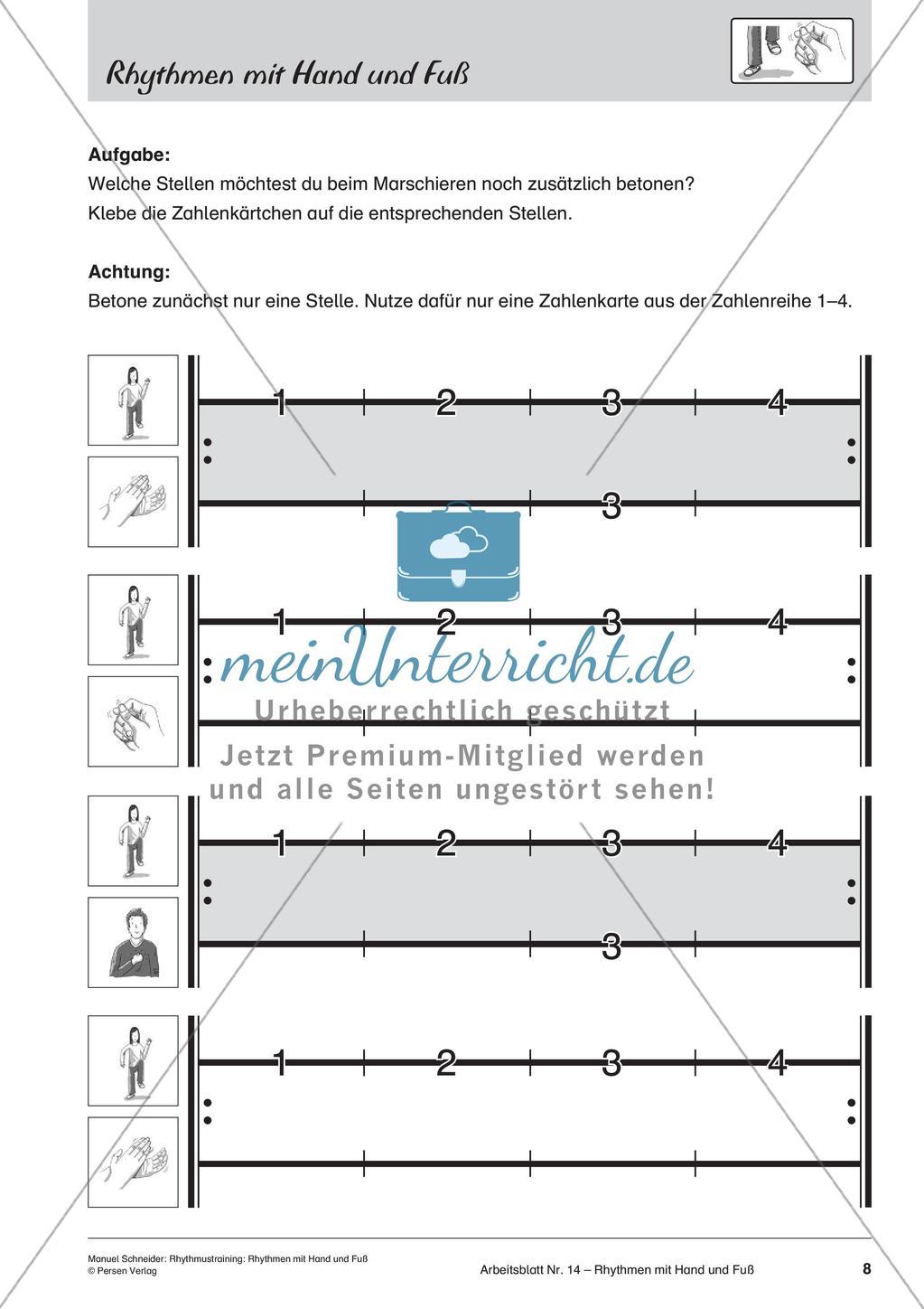 Rhythmustraining: Rhythmen mit Hand und Fuß Preview 10