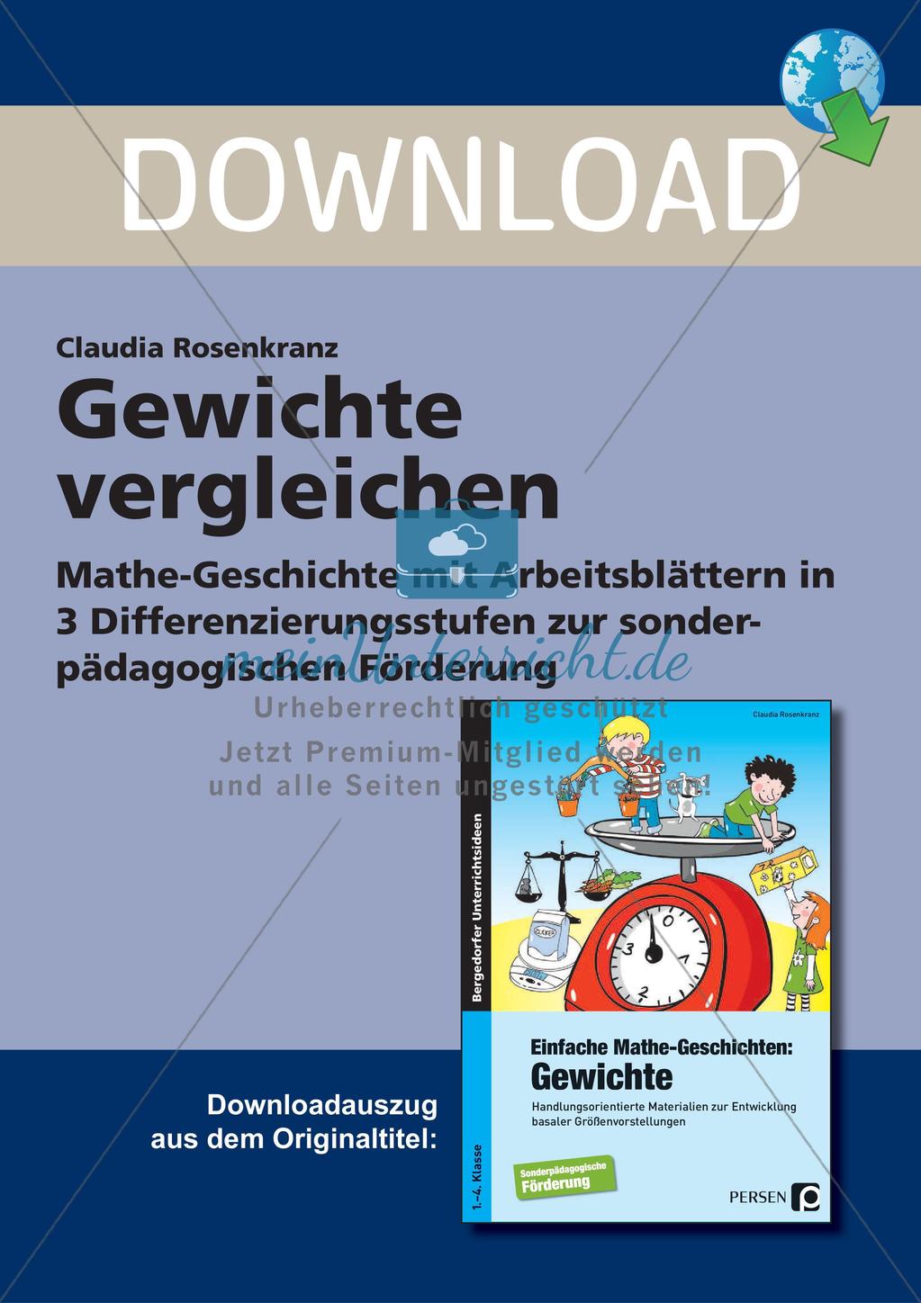 Das Vergleichen von Gewichten Preview 1