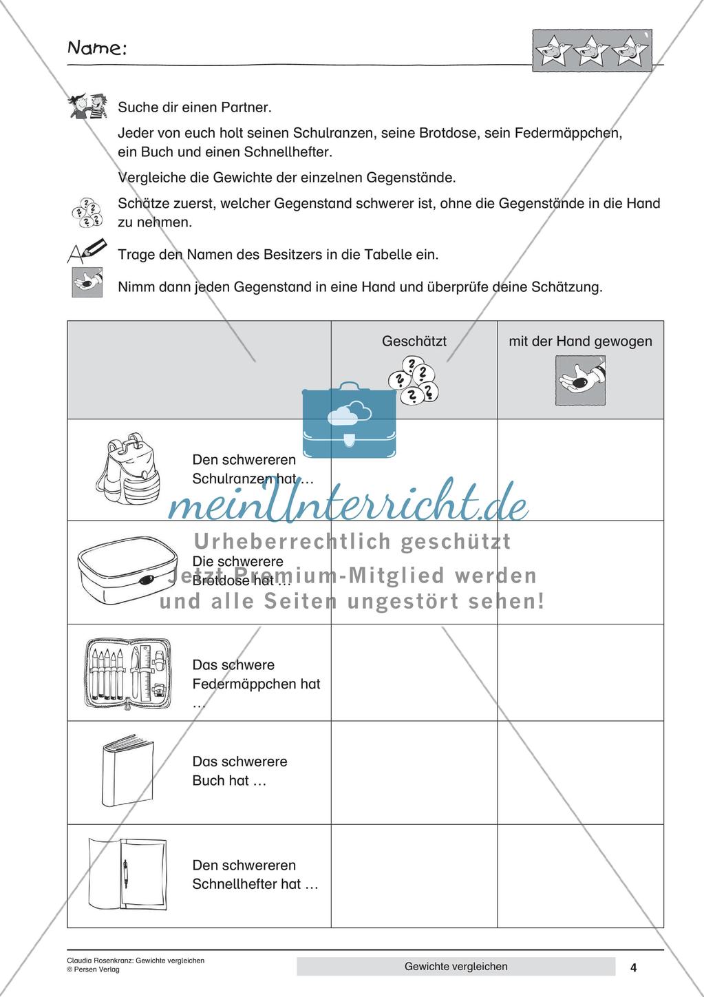 Das Vergleichen von Gewichten Preview 6