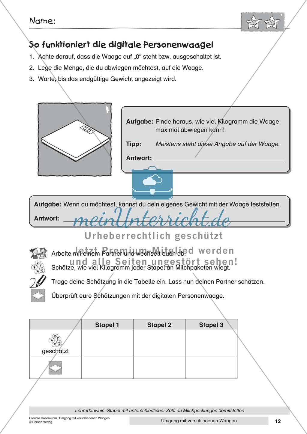 Der Umgang mit verschiedenen Waagen Preview 14
