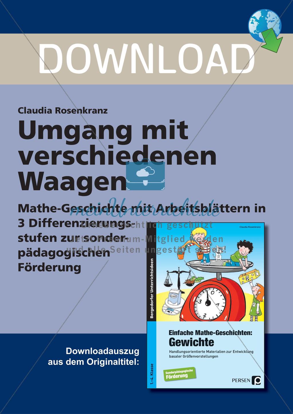 Der Umgang mit verschiedenen Waagen Preview 1