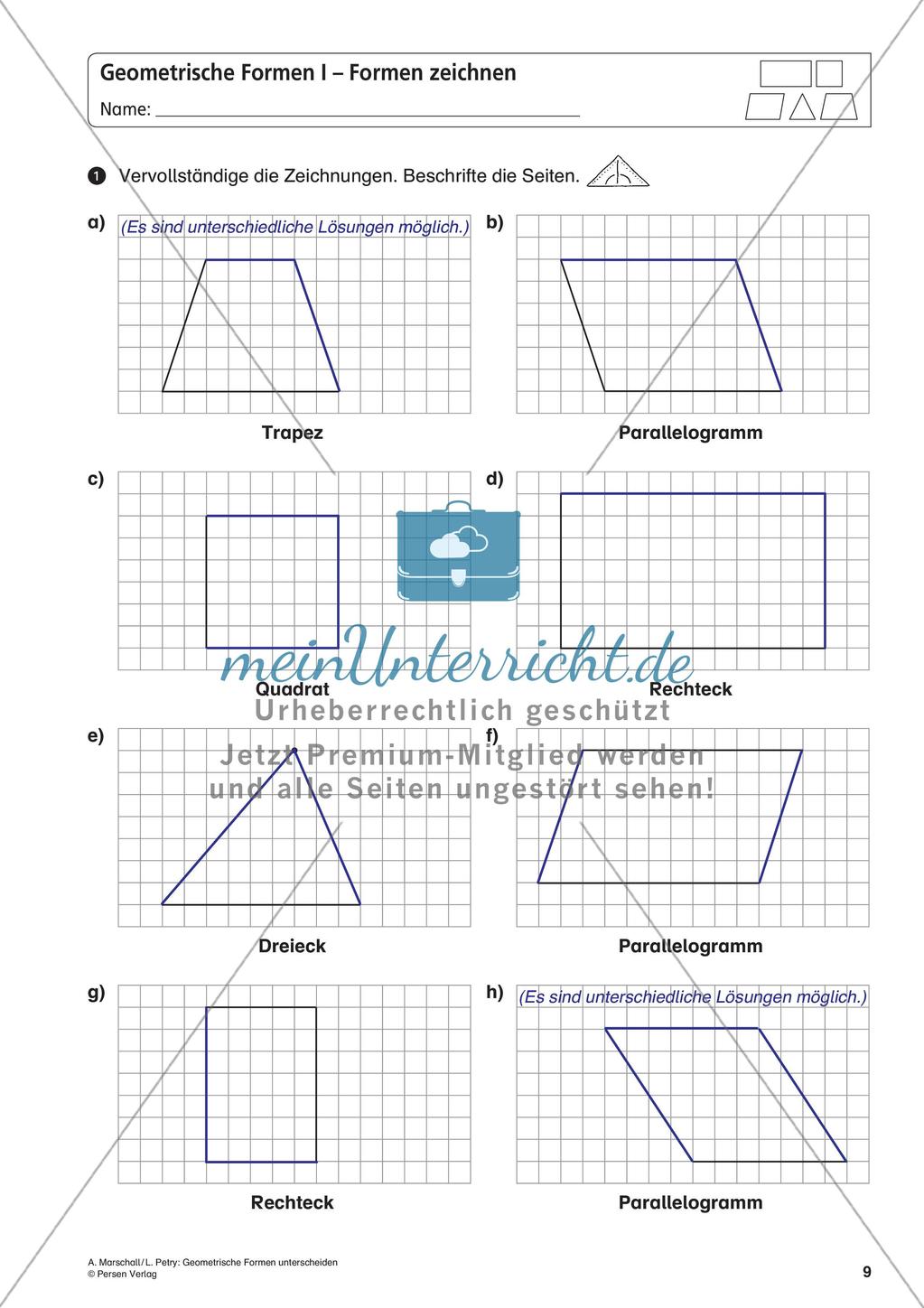 Die Unterscheidung geometrischer Formen Preview 11