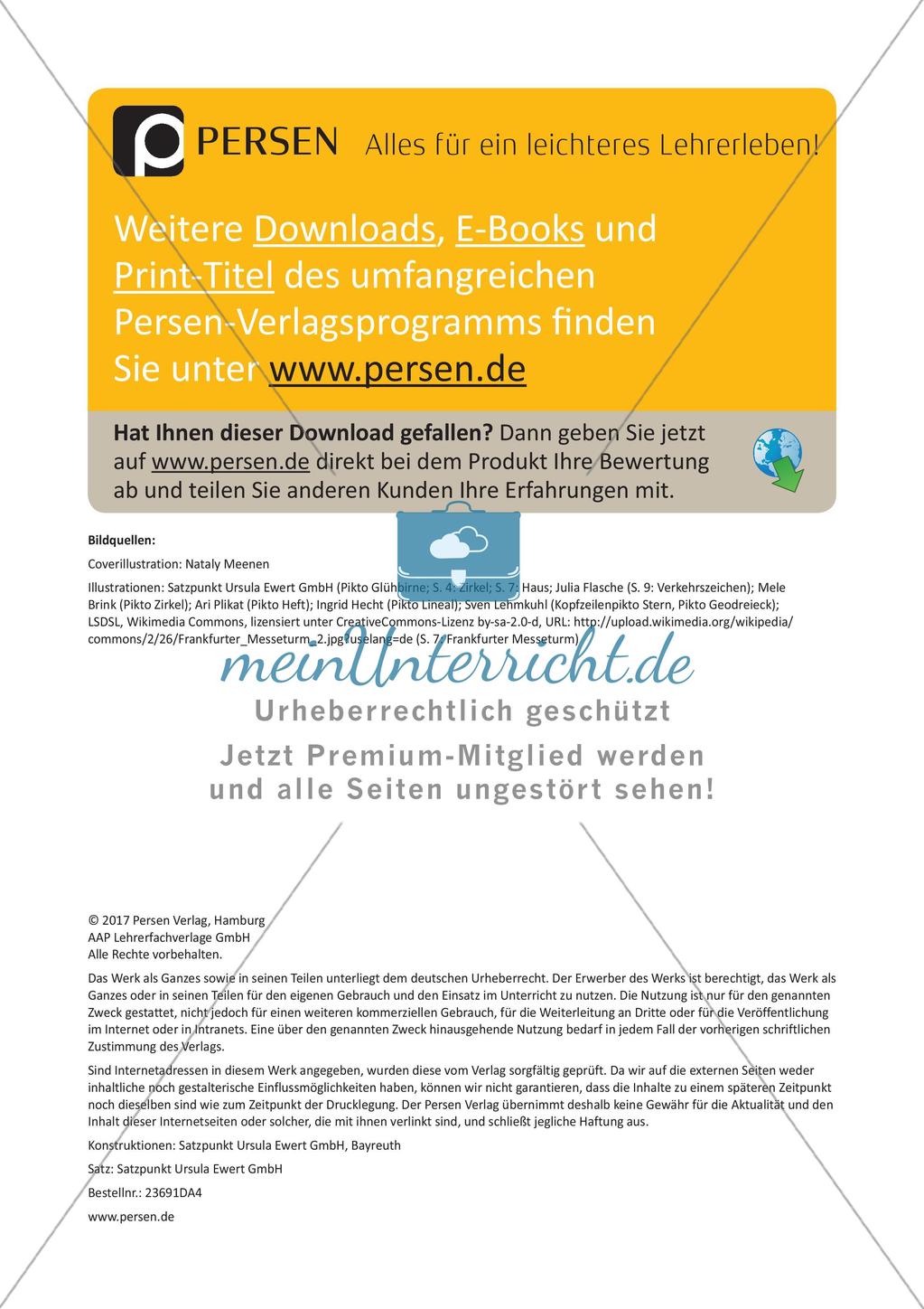 Flächeninhalt und Umfang: Das Dreieck Preview 20