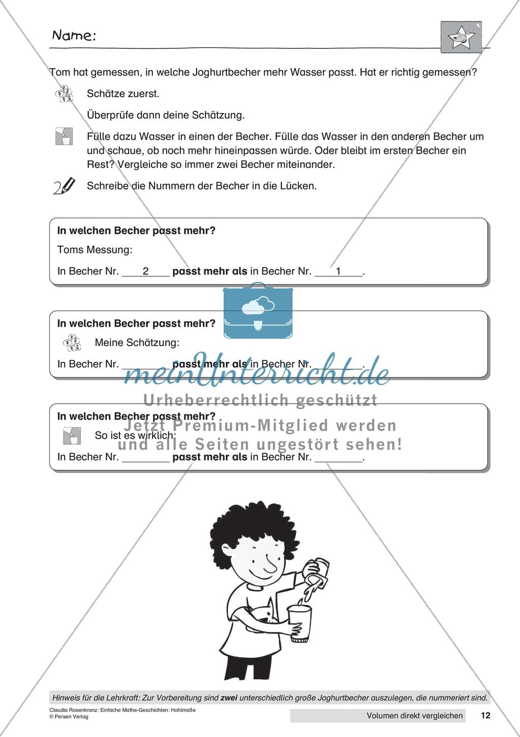 Diekter Vergleich von Volumina Preview 14