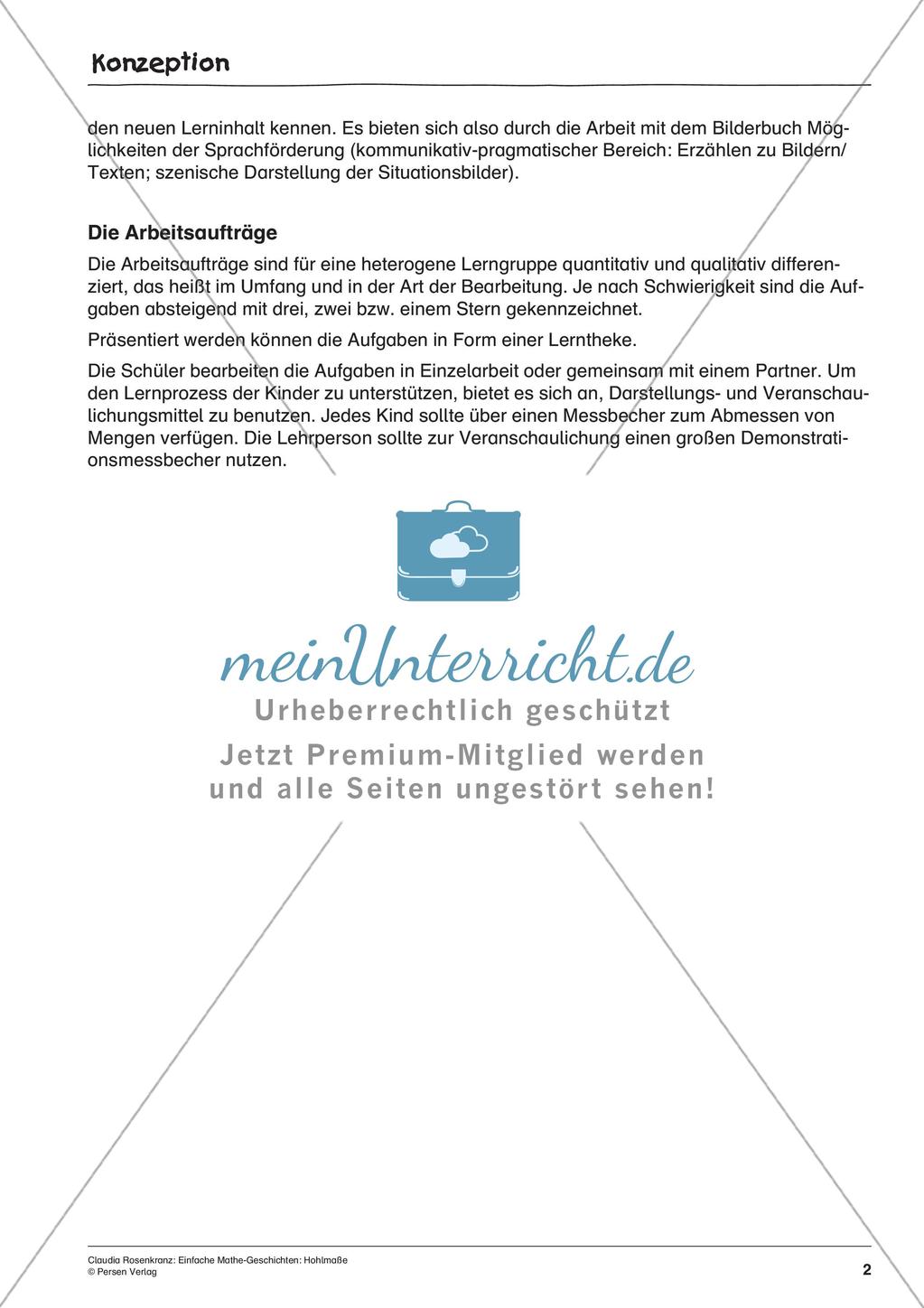 Das Kennenlernen der Maßeinheit Milliliter Preview 4