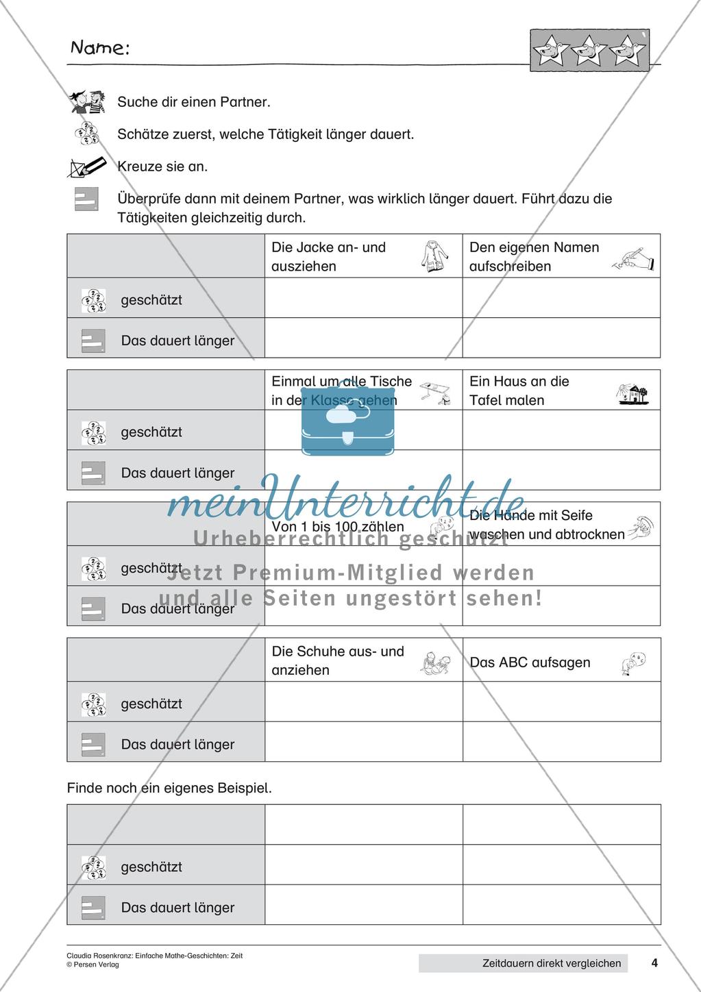 Der direkte Vergleich von Zeitspannen Preview 6