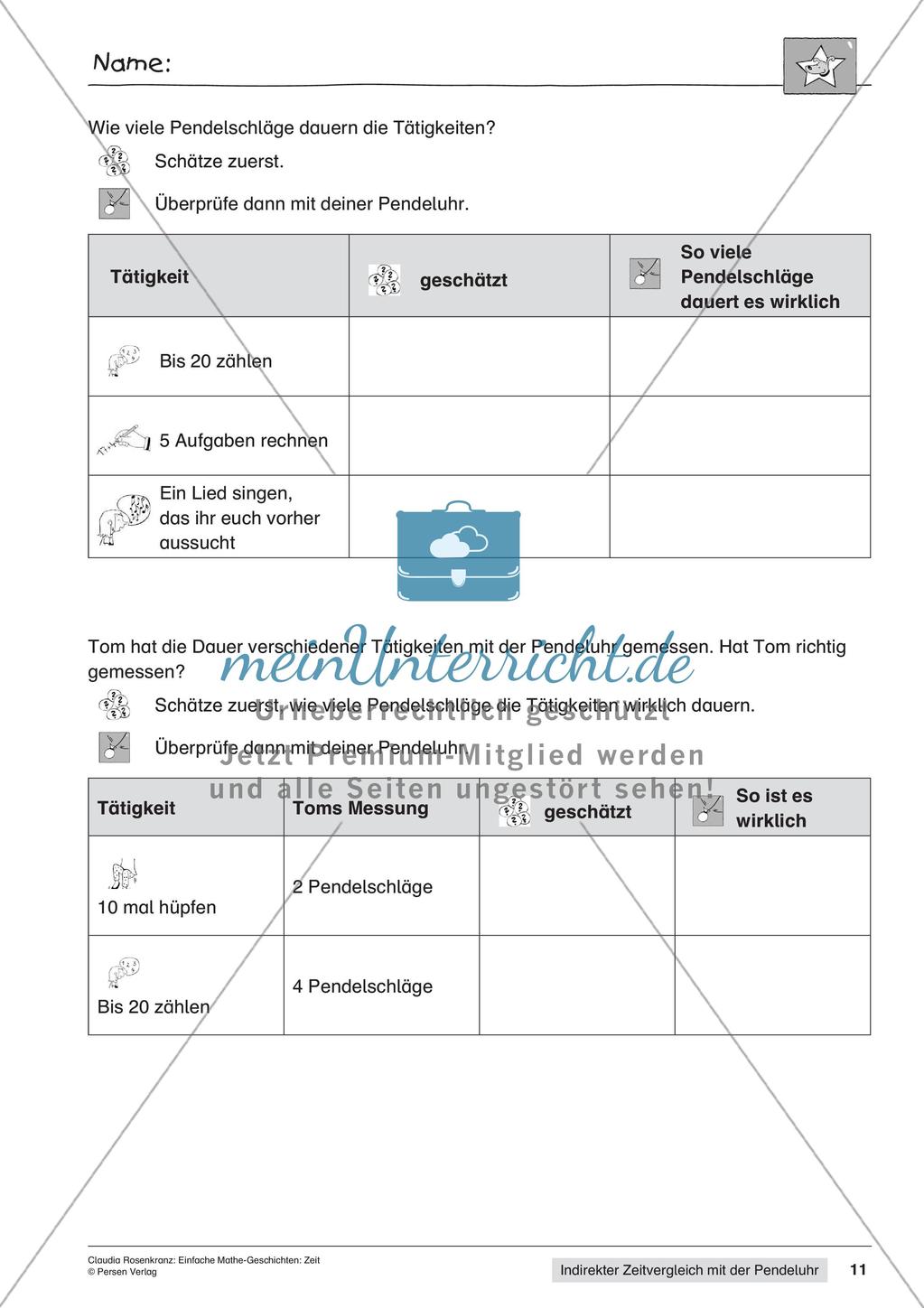 Der indirekter Zeitvergleich mit der Pendeluhr Preview 13