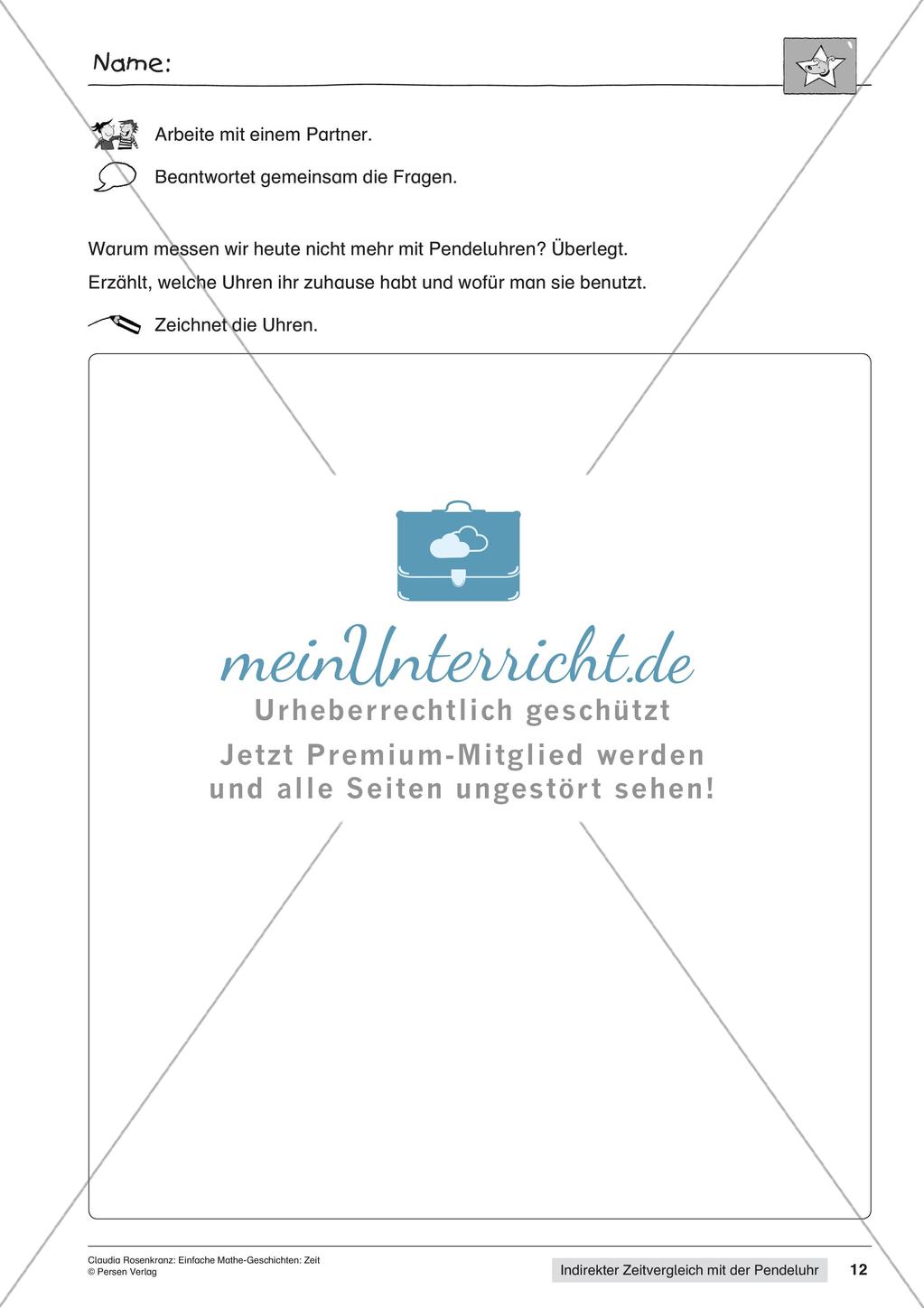 Der indirekter Zeitvergleich mit der Pendeluhr Preview 14