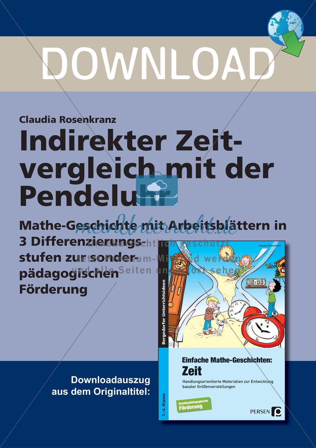 Der indirekter Zeitvergleich mit der Pendeluhr Preview 1