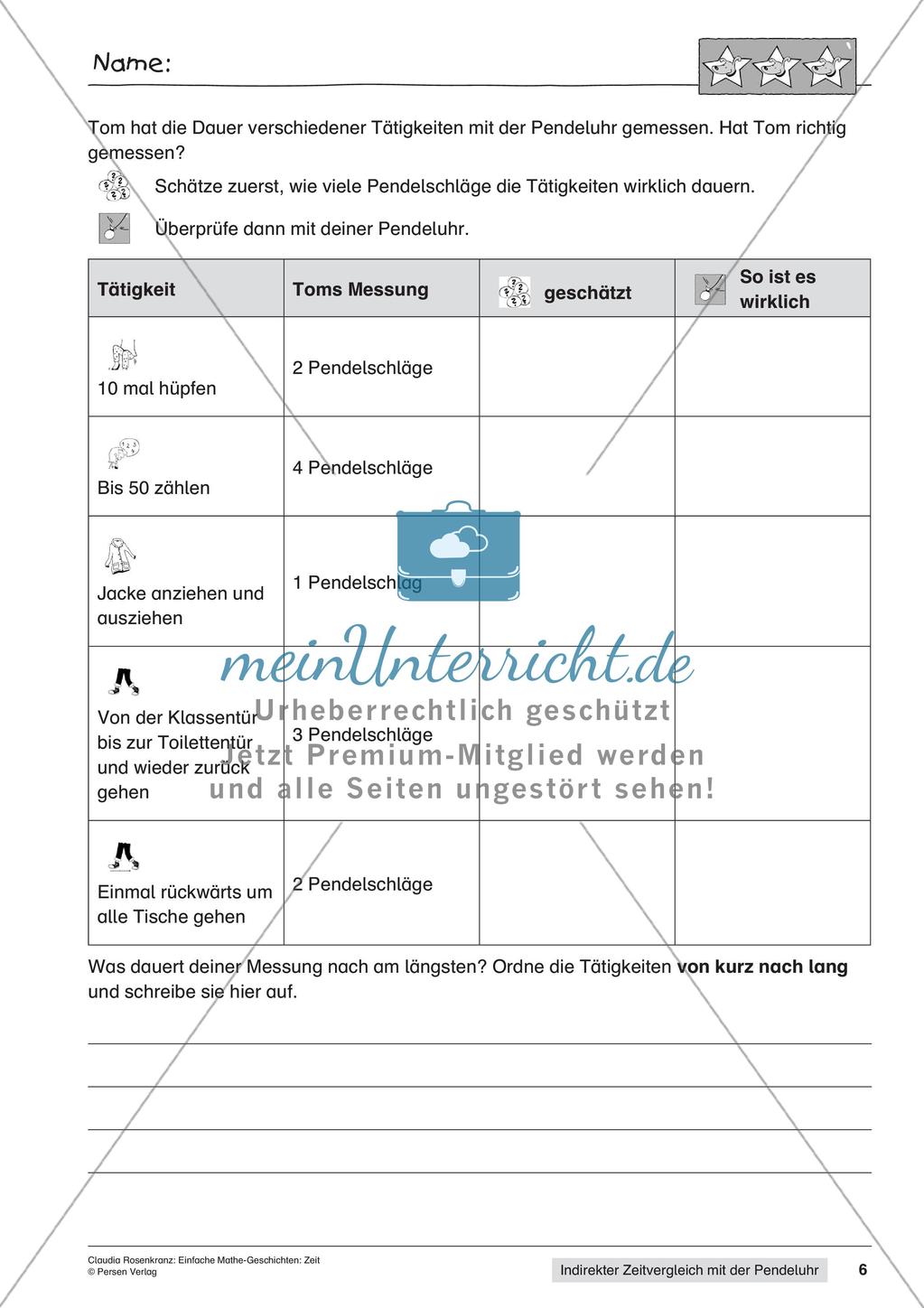 Der indirekter Zeitvergleich mit der Pendeluhr Preview 8