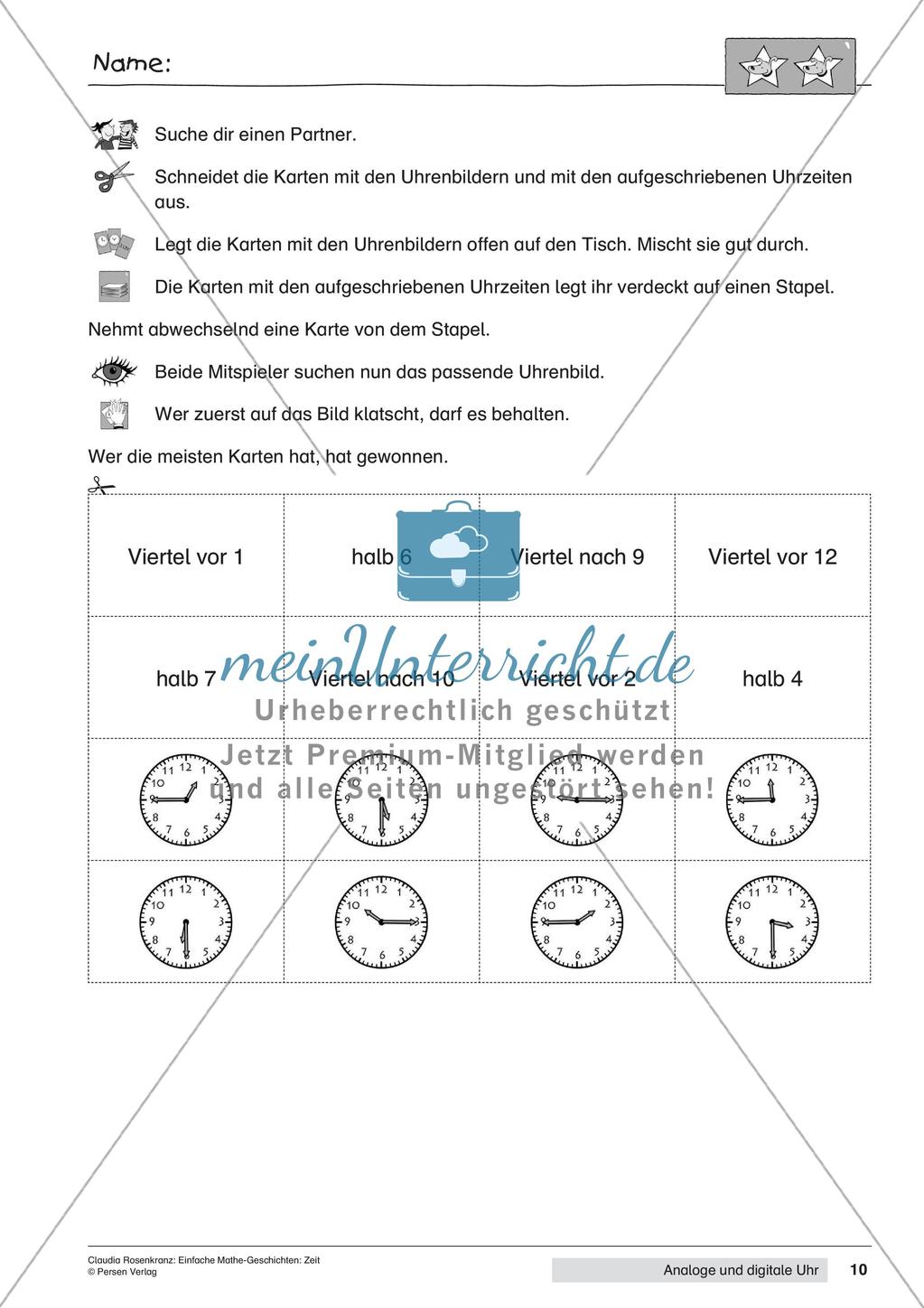 Die analoge und digitale Uhr Preview 12