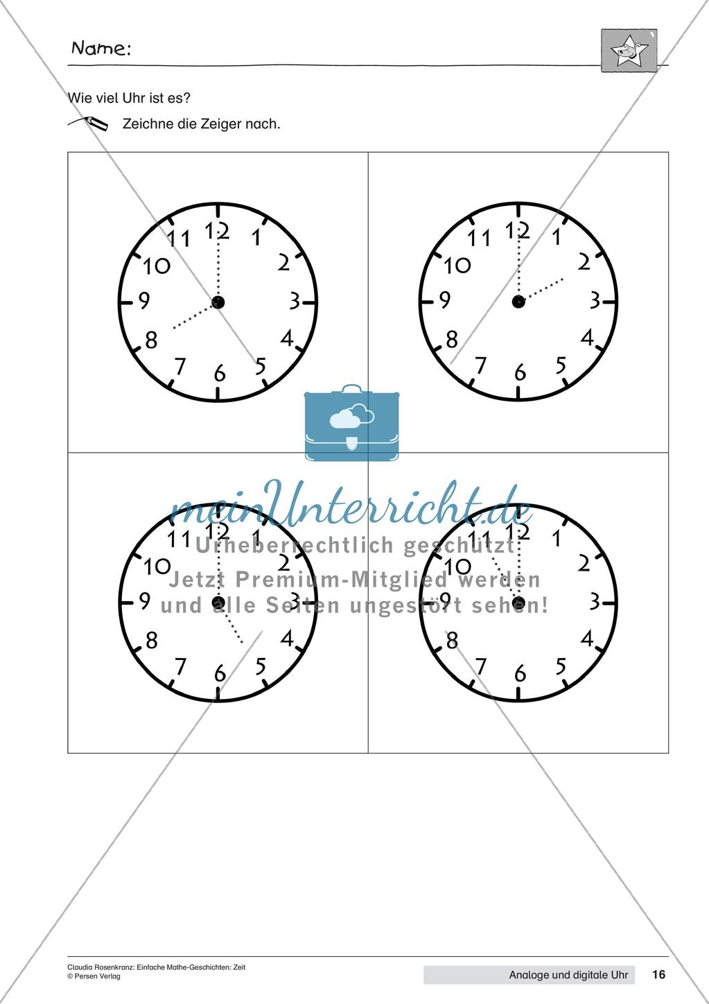 Die analoge und digitale Uhr Preview 18