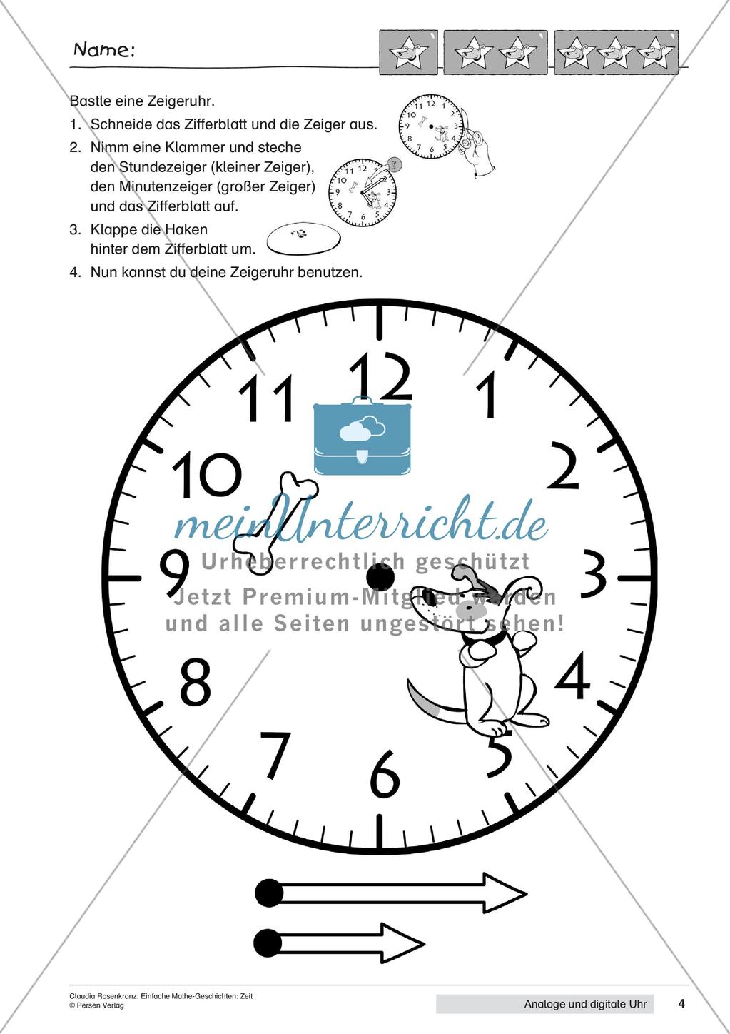 Die analoge und digitale Uhr Preview 6