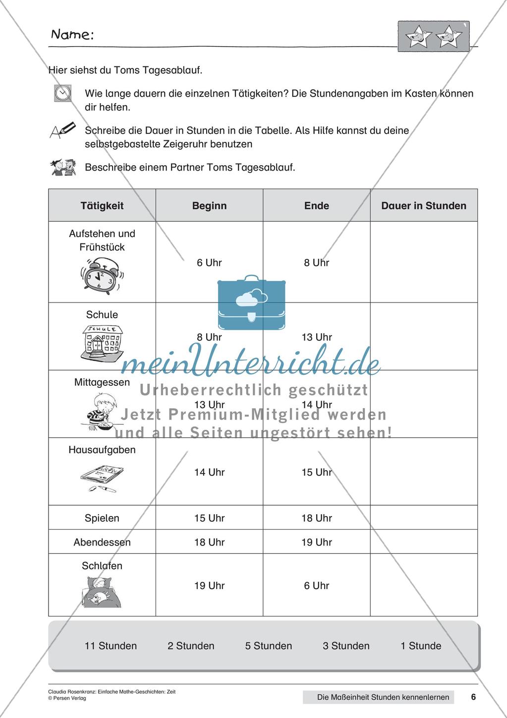 kennenlernen 1. stunde