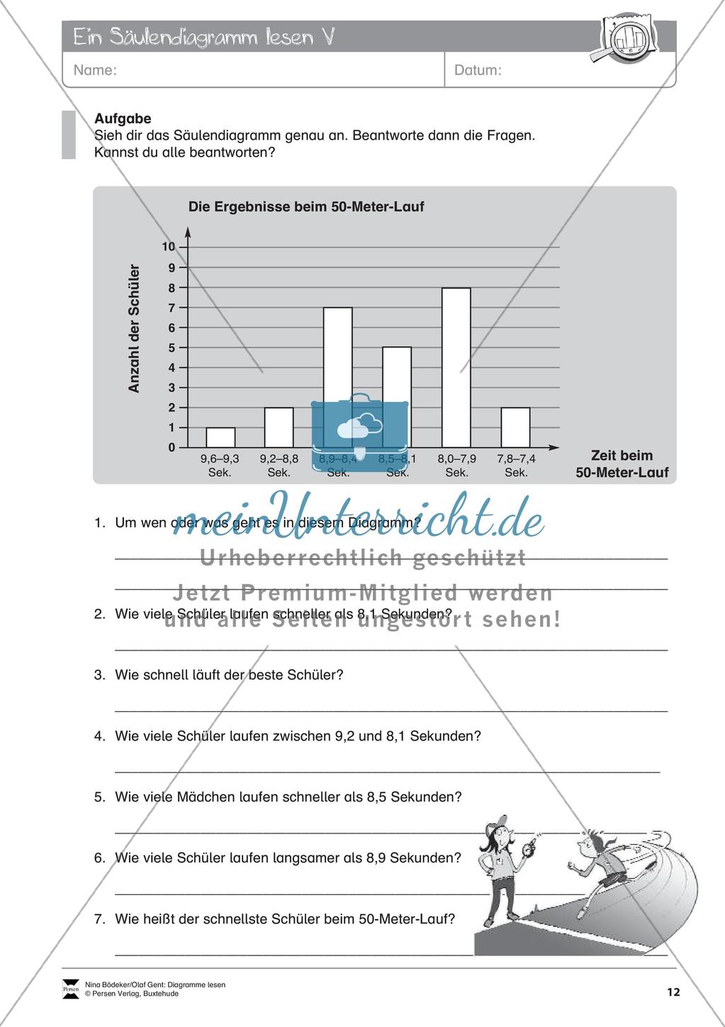Statistik: Lesen von Diagrammen Preview 14