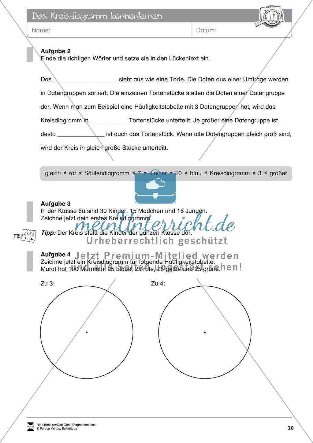 Statistik: Lesen von Diagrammen Preview 22