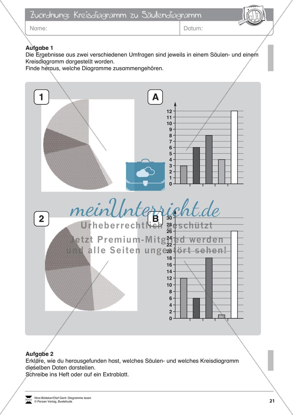 Statistik: Lesen von Diagrammen Preview 23