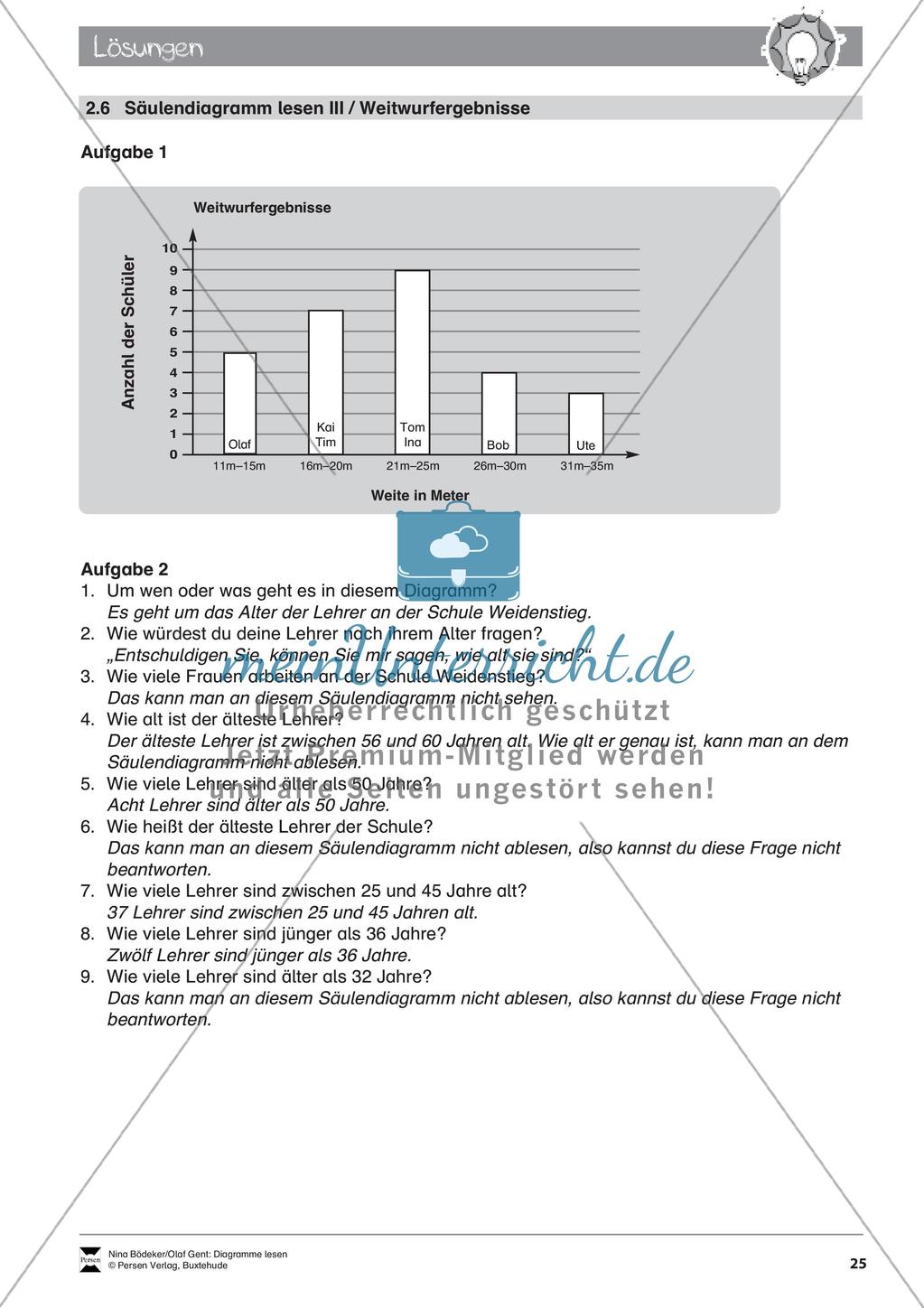 Statistik: Lesen von Diagrammen Preview 27