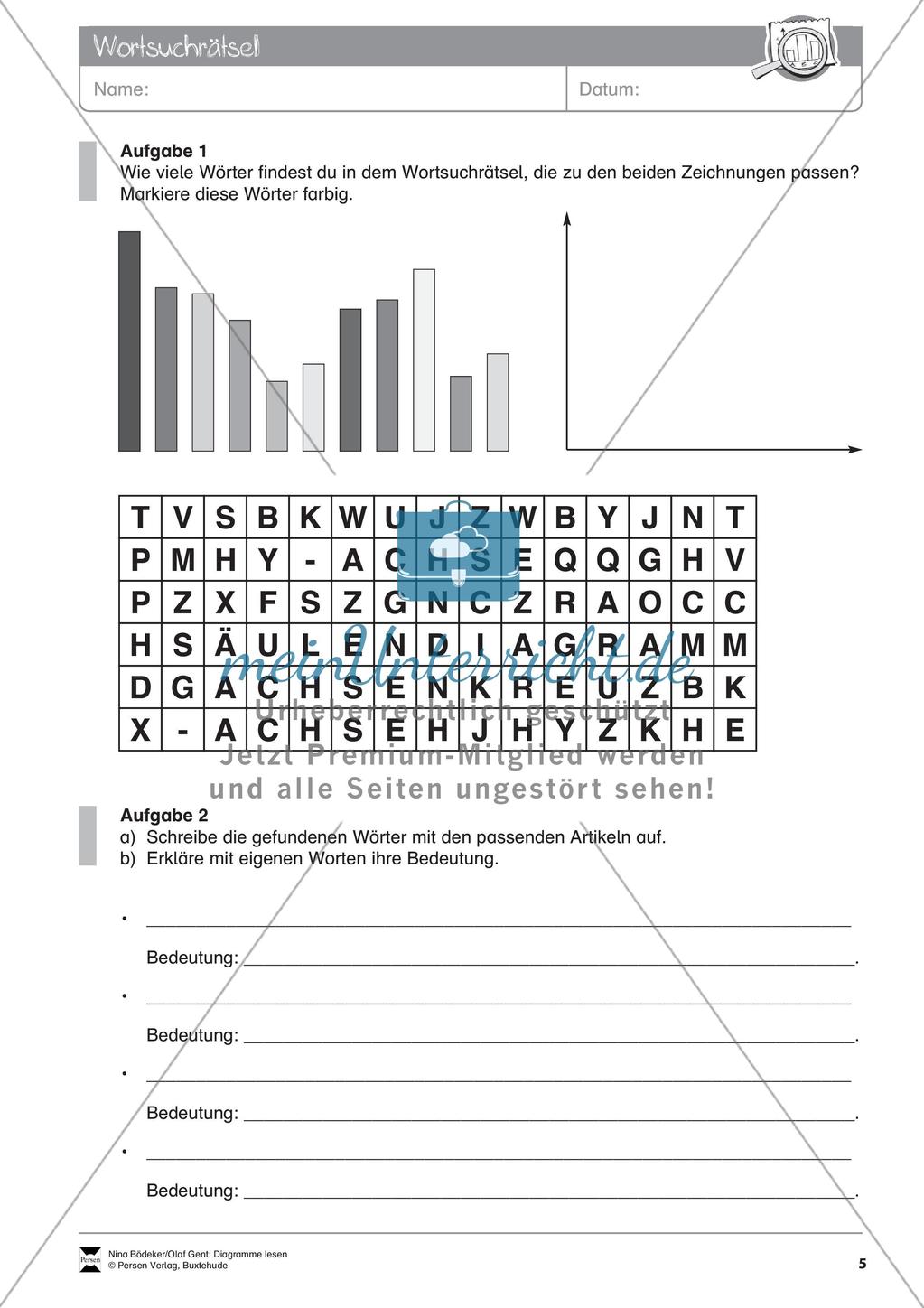 Statistik: Lesen von Diagrammen Preview 7