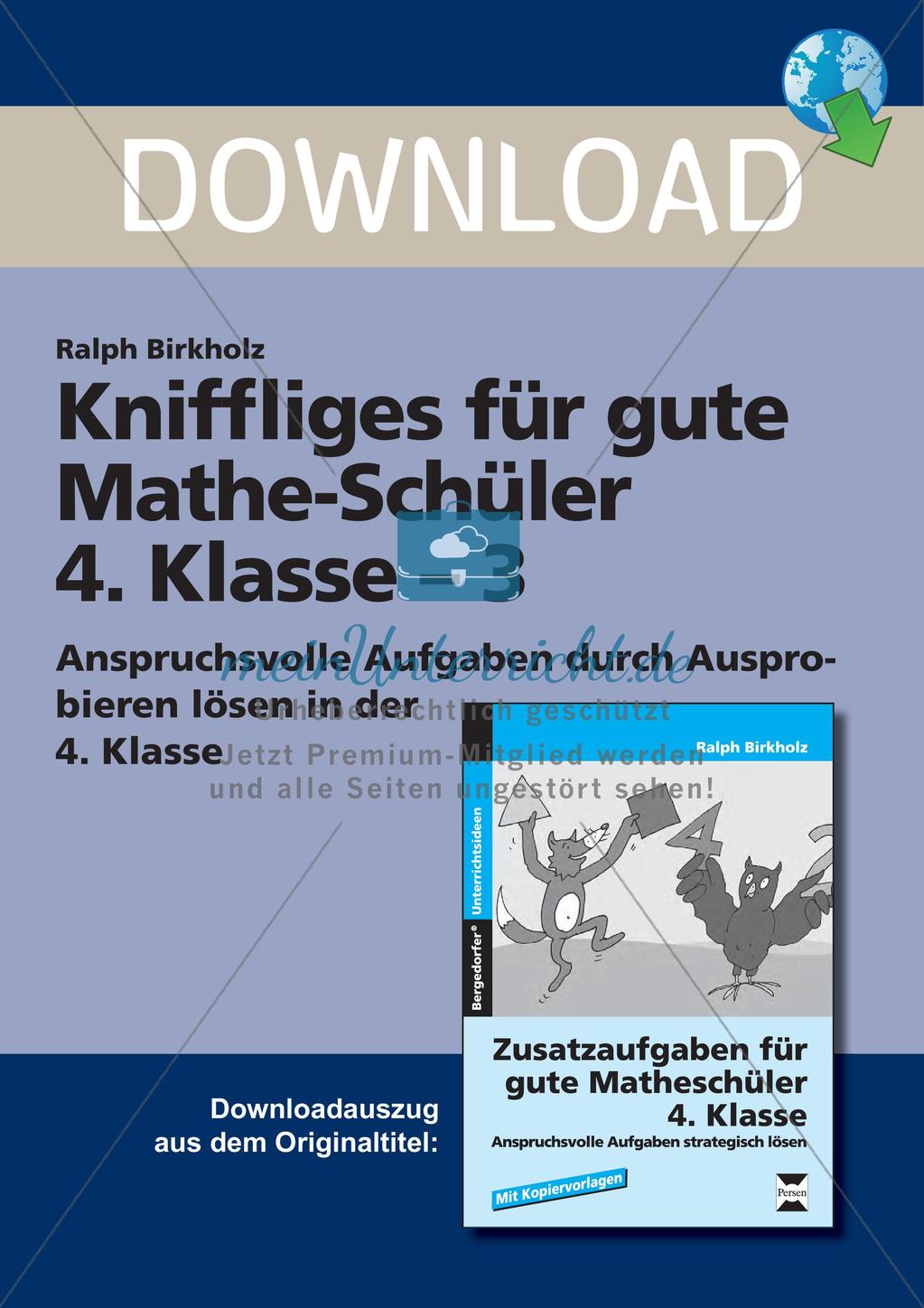 Knobelaufgaben Preview 1