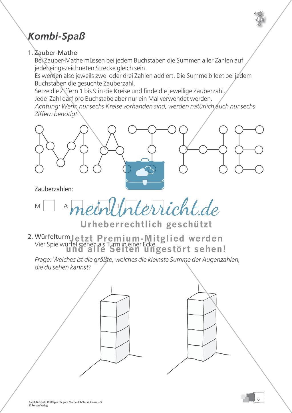 Knobelaufgaben Preview 8
