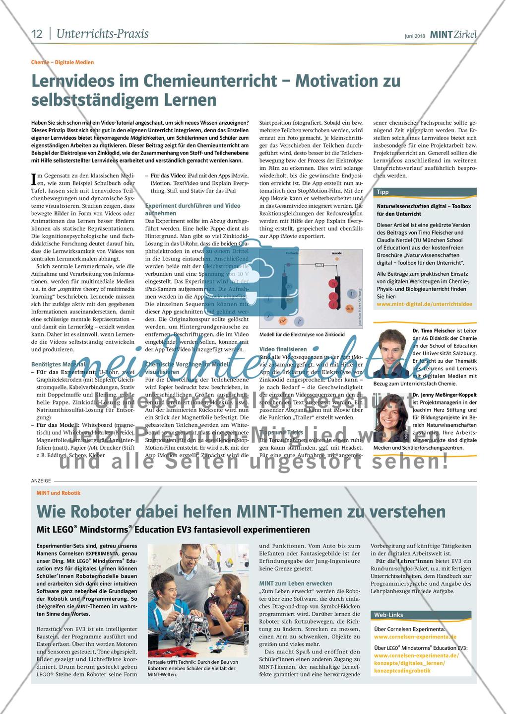 MINT Zirkel - Ausgabe 2, Juni 2018 Preview 12