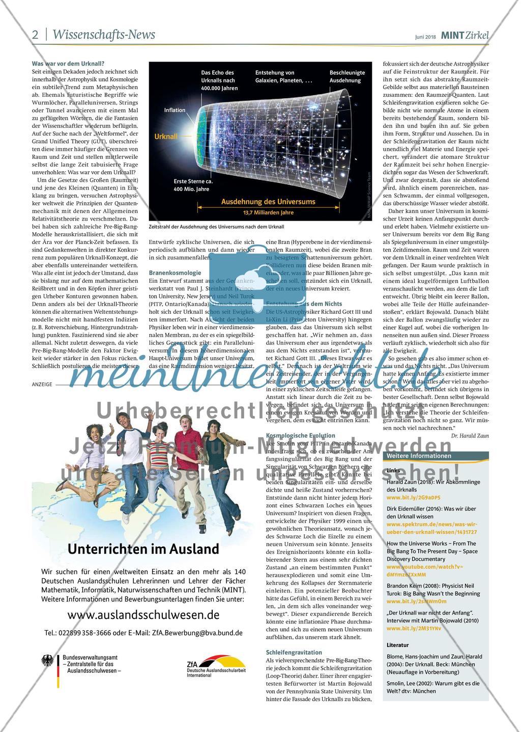 MINT Zirkel - Ausgabe 2, Juni 2018 Preview 2