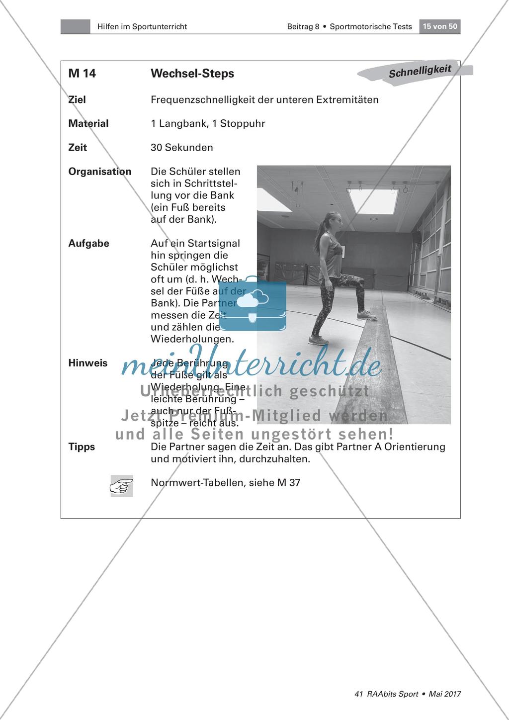 Testverfahren im Schulsport Preview 13
