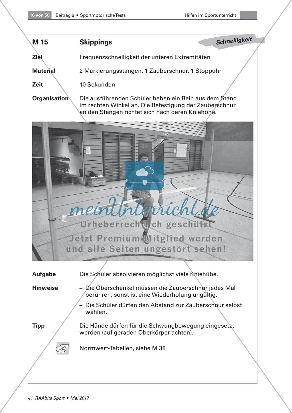 Testverfahren im Schulsport Preview 14