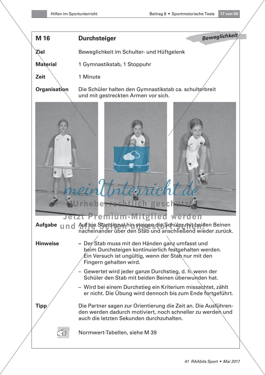 Testverfahren im Schulsport Preview 15