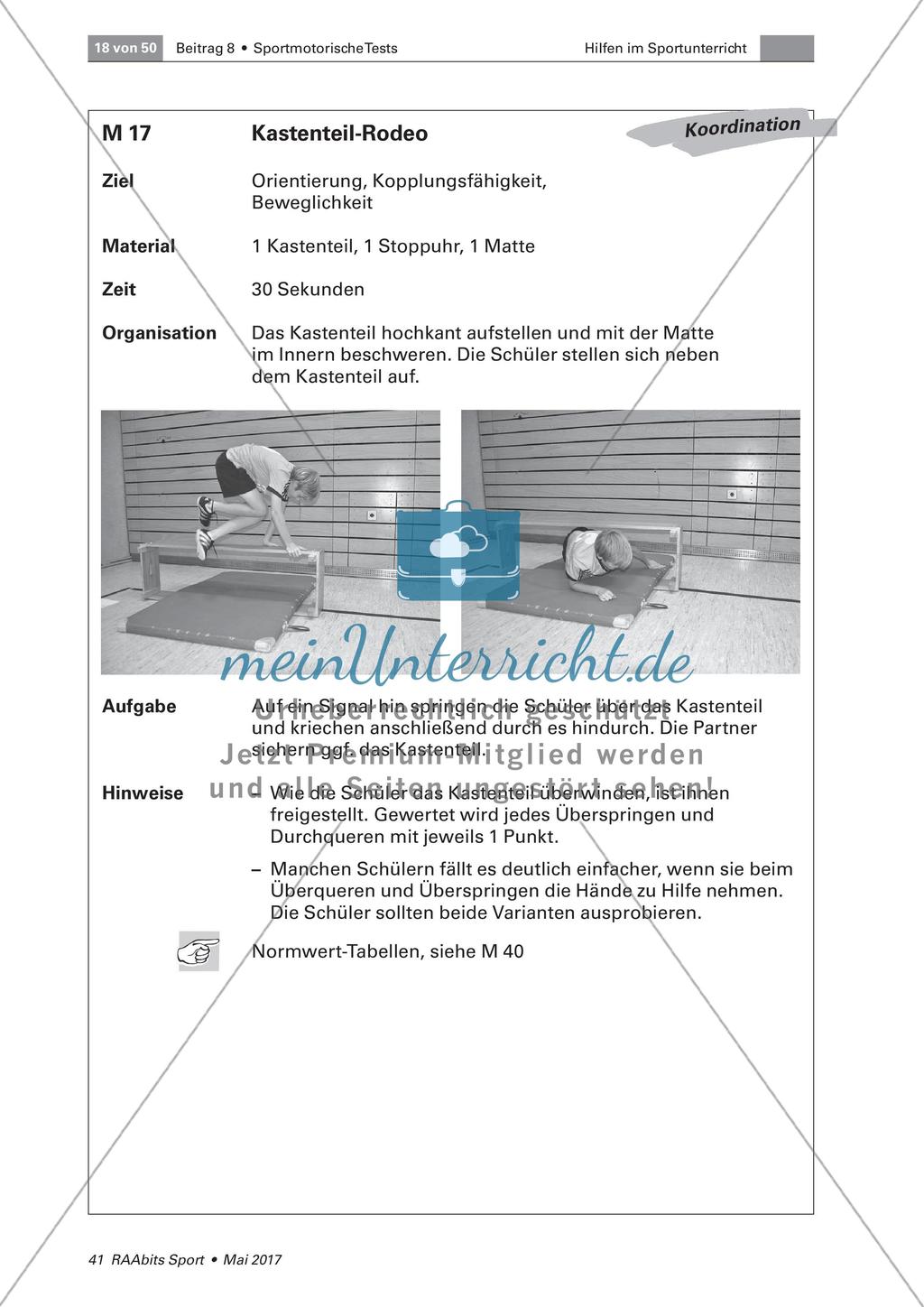 Testverfahren im Schulsport Preview 16