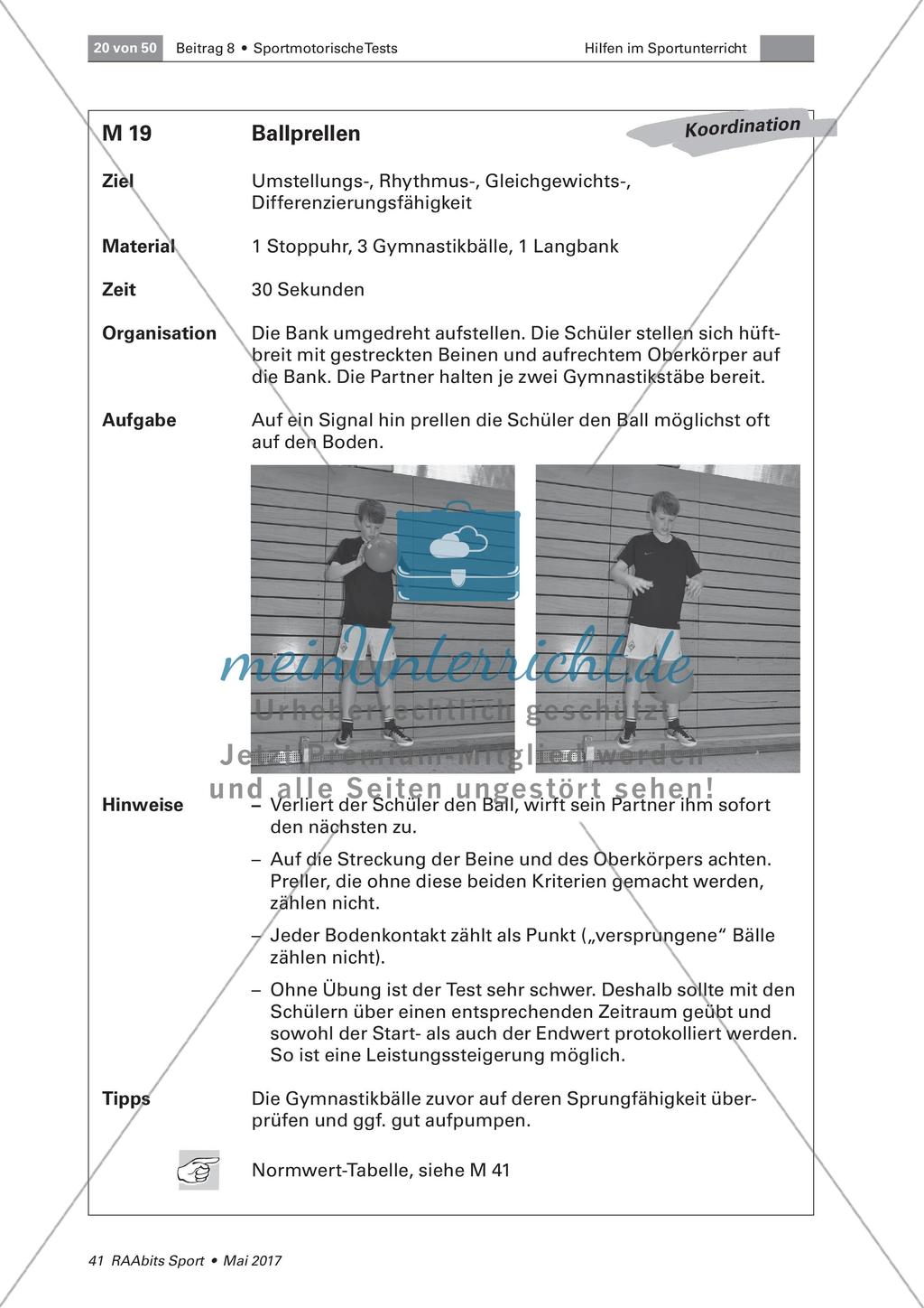 Testverfahren im Schulsport Preview 18