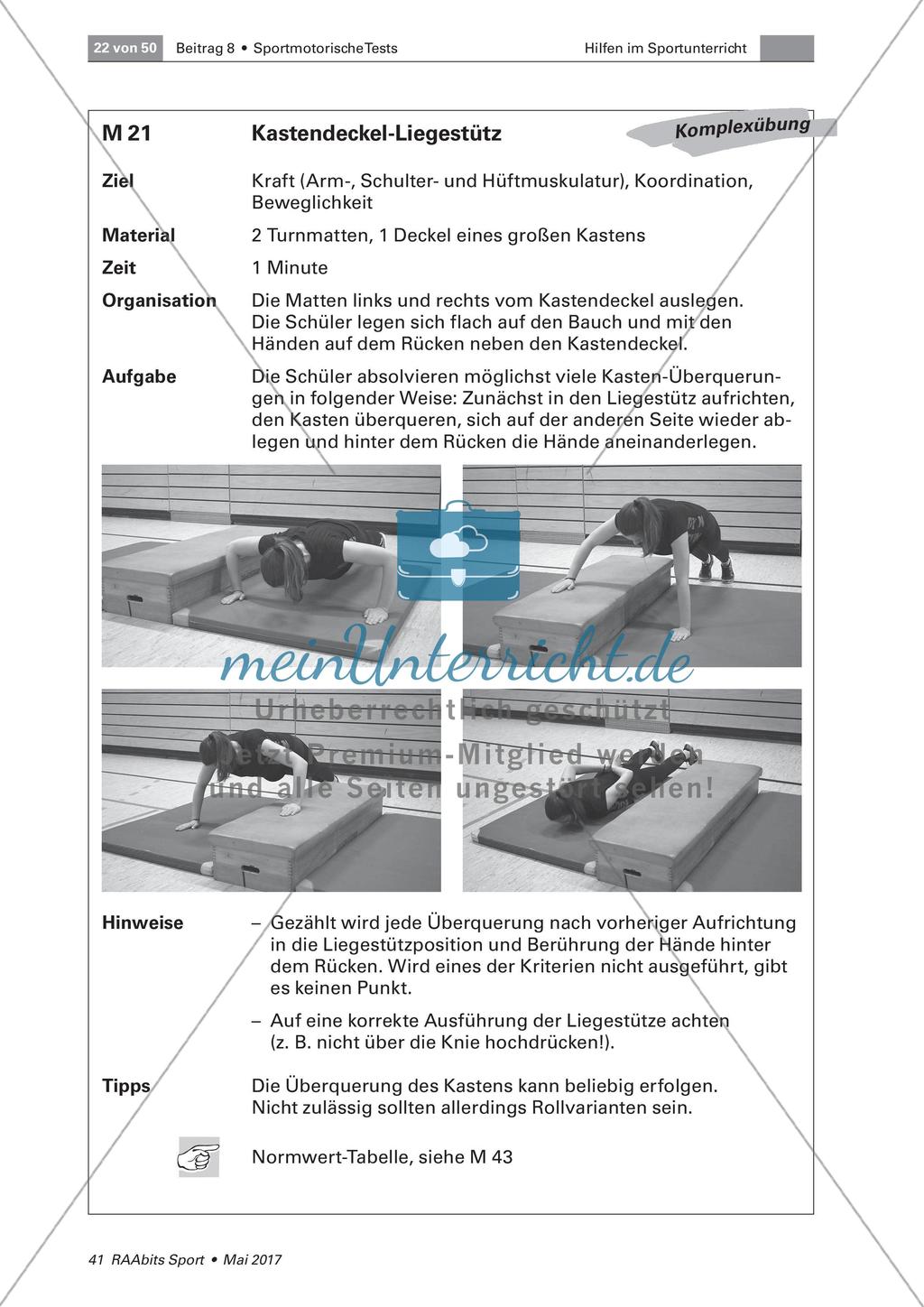 Testverfahren im Schulsport Preview 20