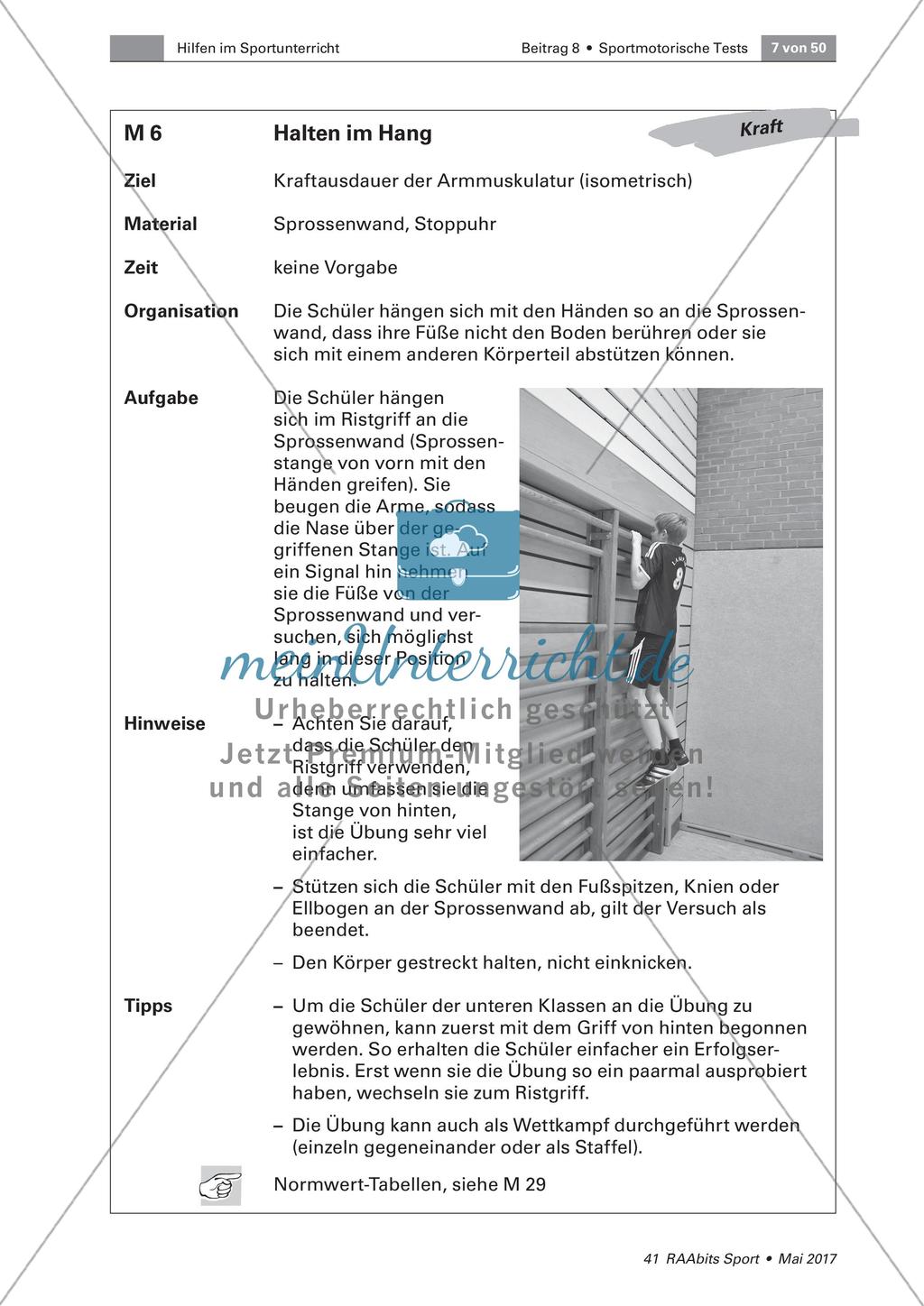 Testverfahren im Schulsport Preview 5