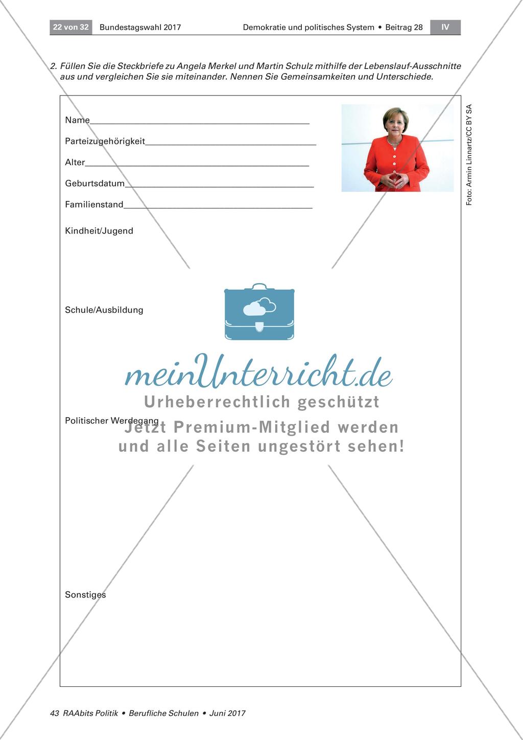 Parteien und Spitzenkandidaten der Bundestagswahl 2017 Preview 8