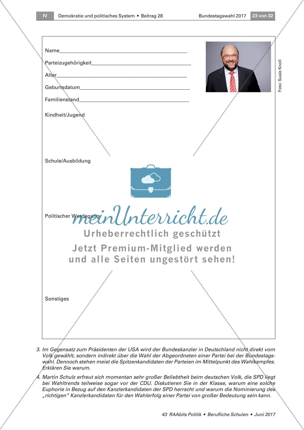Parteien und Spitzenkandidaten der Bundestagswahl 2017 Preview 9