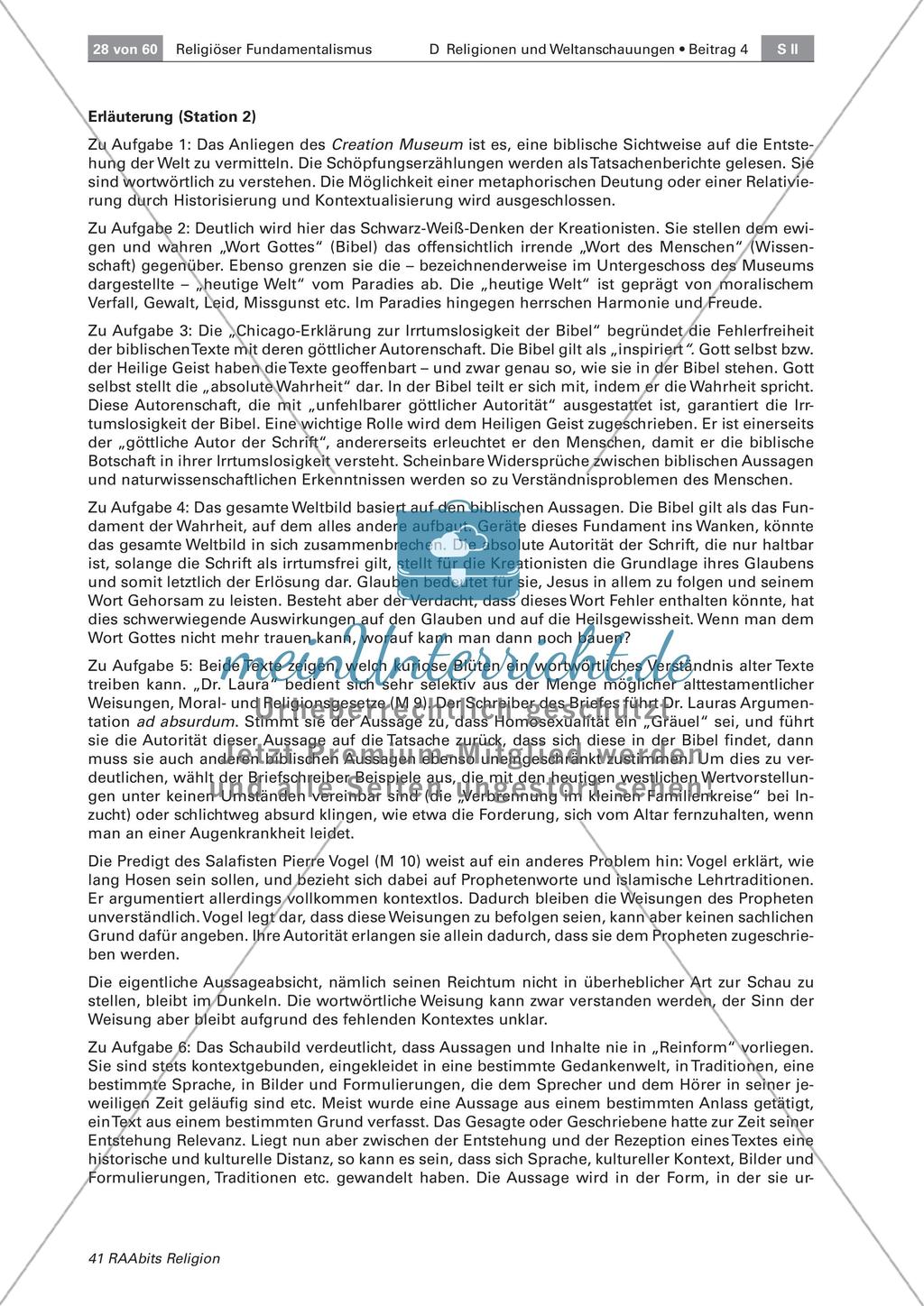 Der Kreationsismus und der islamische Fundamentalismus Preview 6
